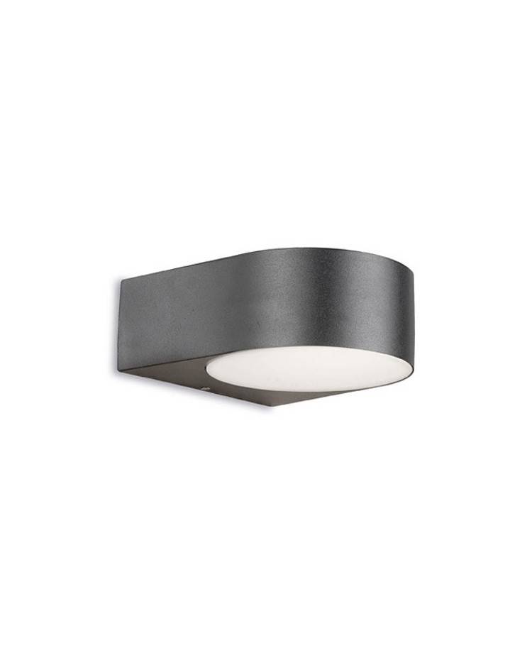 LedsC4 NEMESIS 059123Z5B8 Aplique 1 luz gris urbano