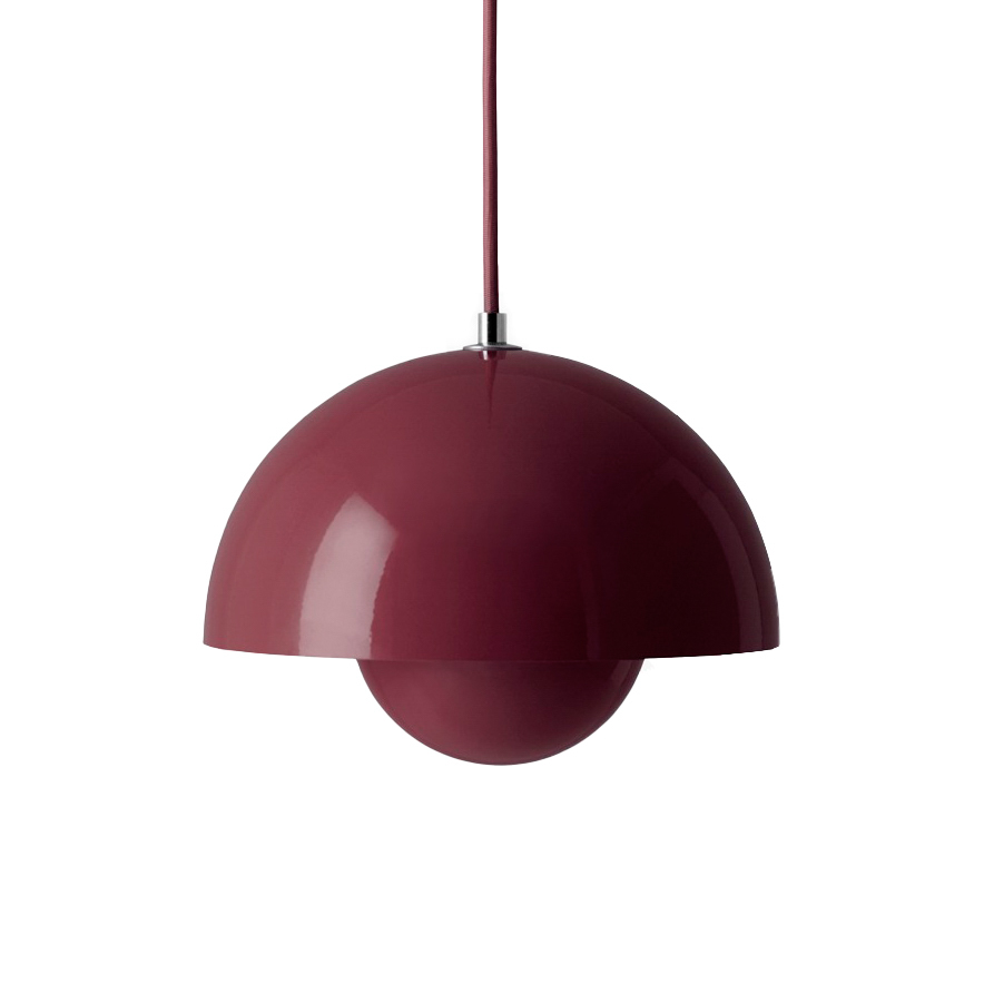 Lámpara colgante FlowerPot VP1 Dark plum