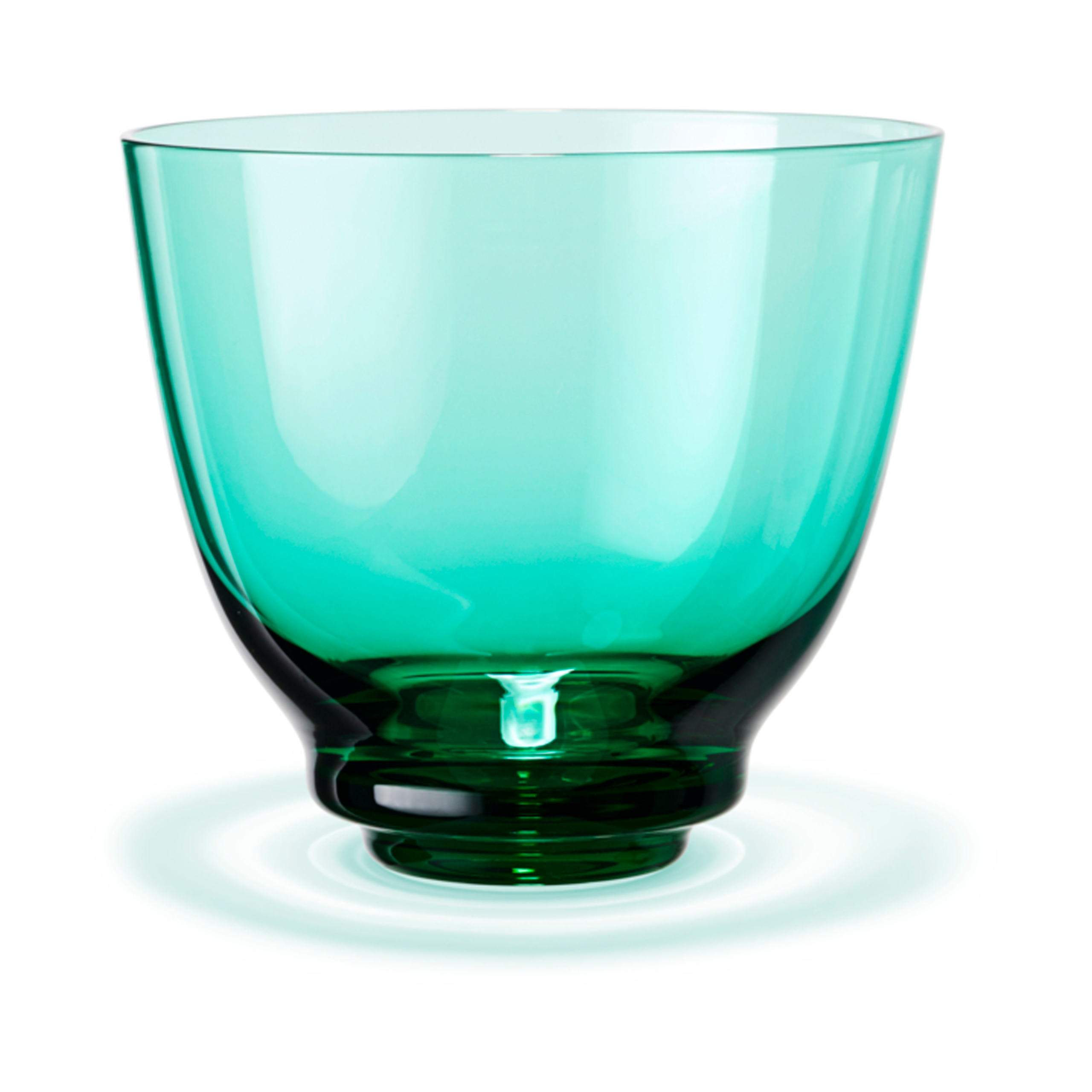 Vaso de agua Flow 35 cl Emerald green