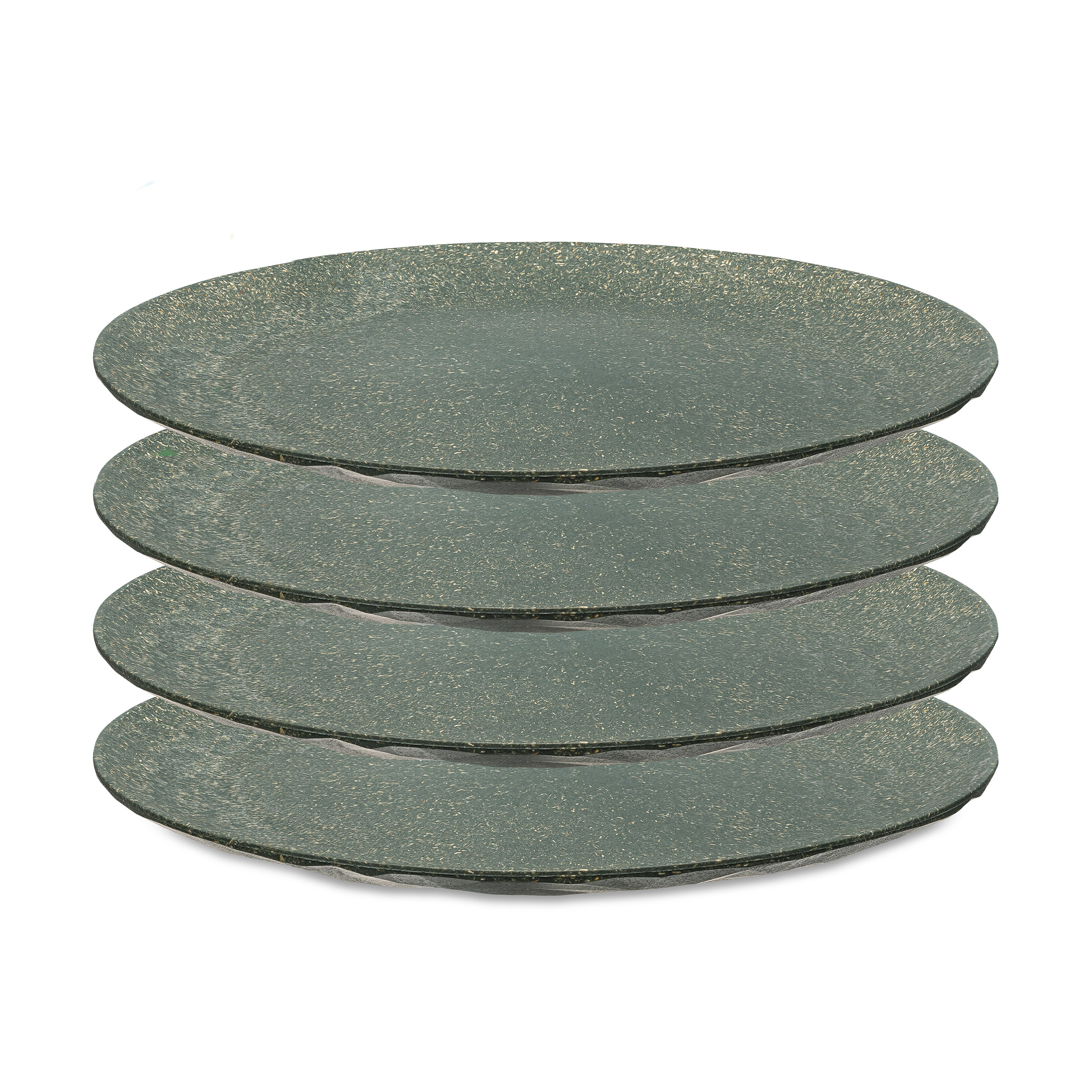 4 Platos Club Ø26 cm Nature ash grey