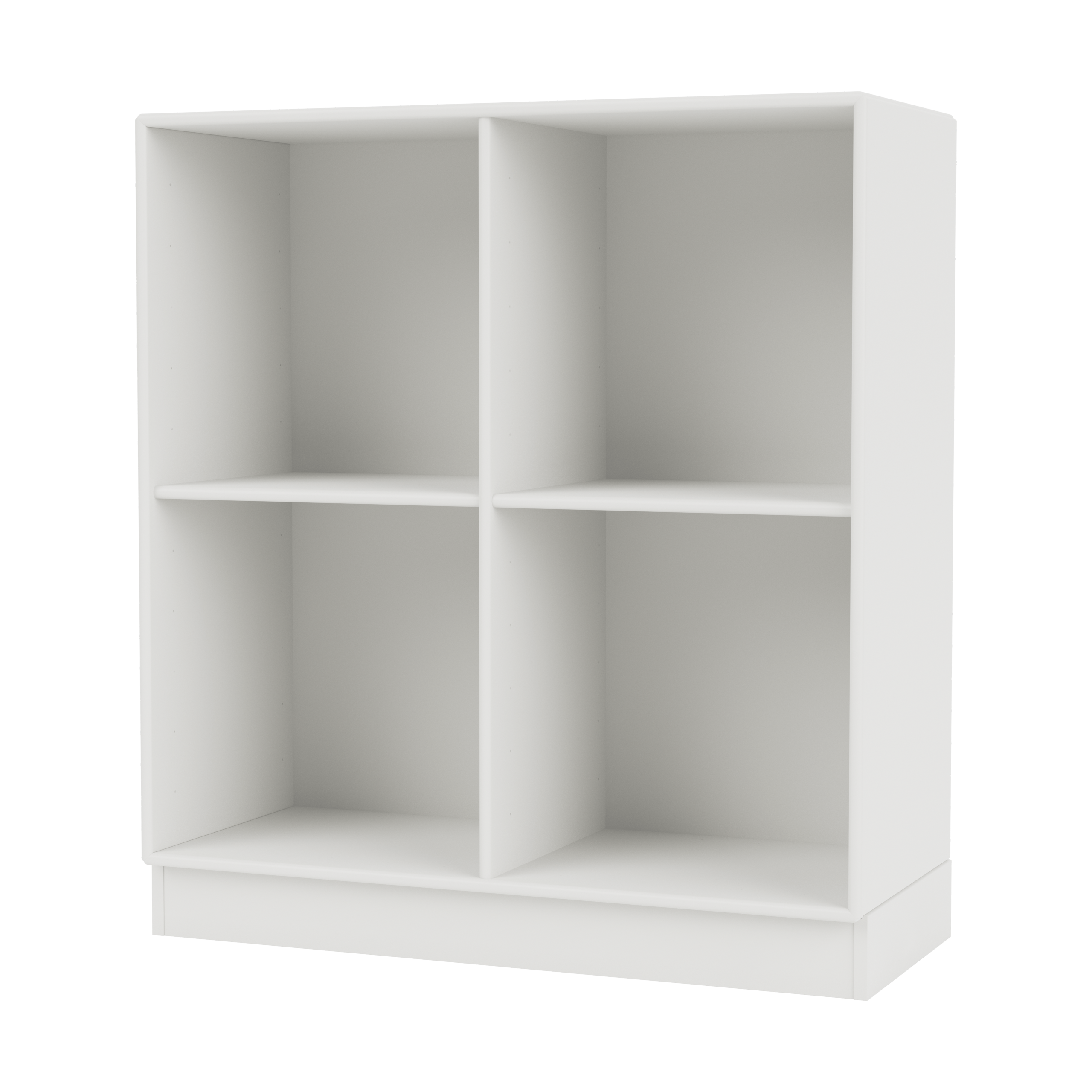Estantería SHOW 69,6x69,6 cm, zócalo 7 cm 01-White