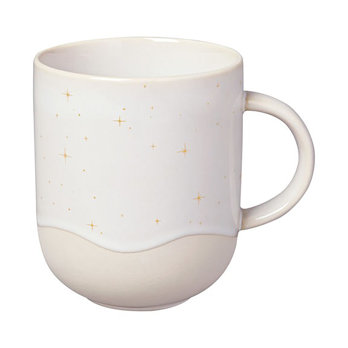 Taza Winter Glow 38 cl Blanco-beige