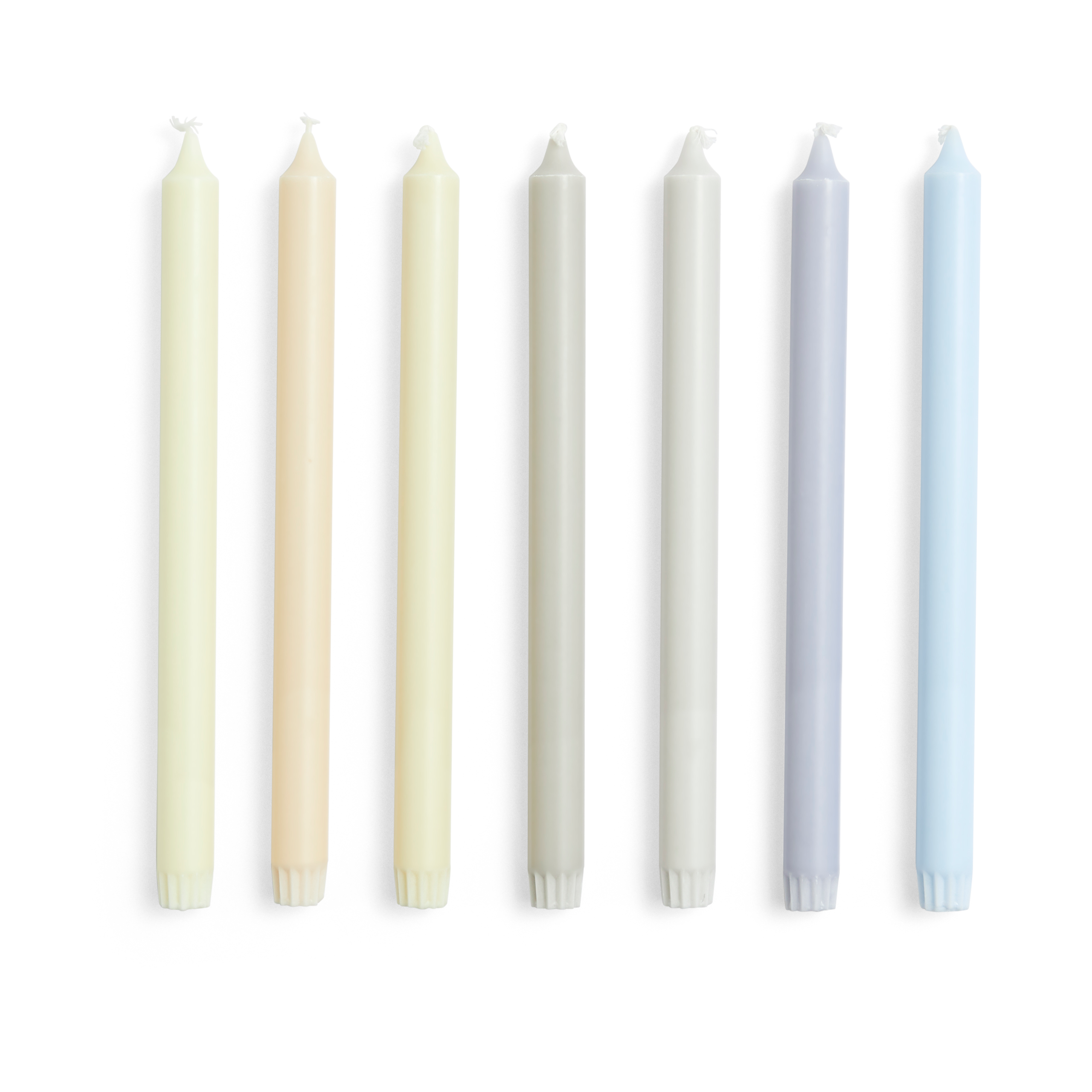 Velas Gradient Candle 7 unidades Neutrals
