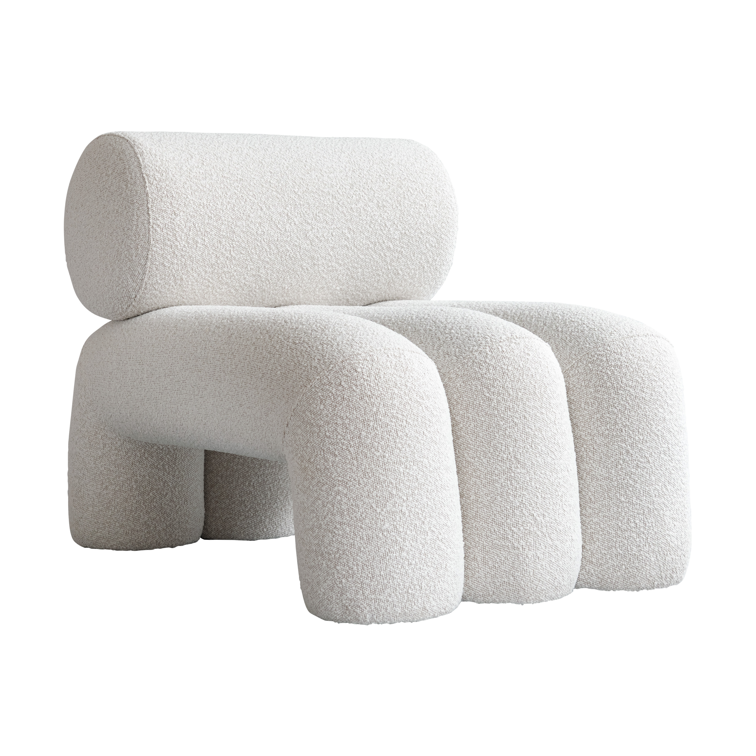 Sillón Foku Chair Bouclé