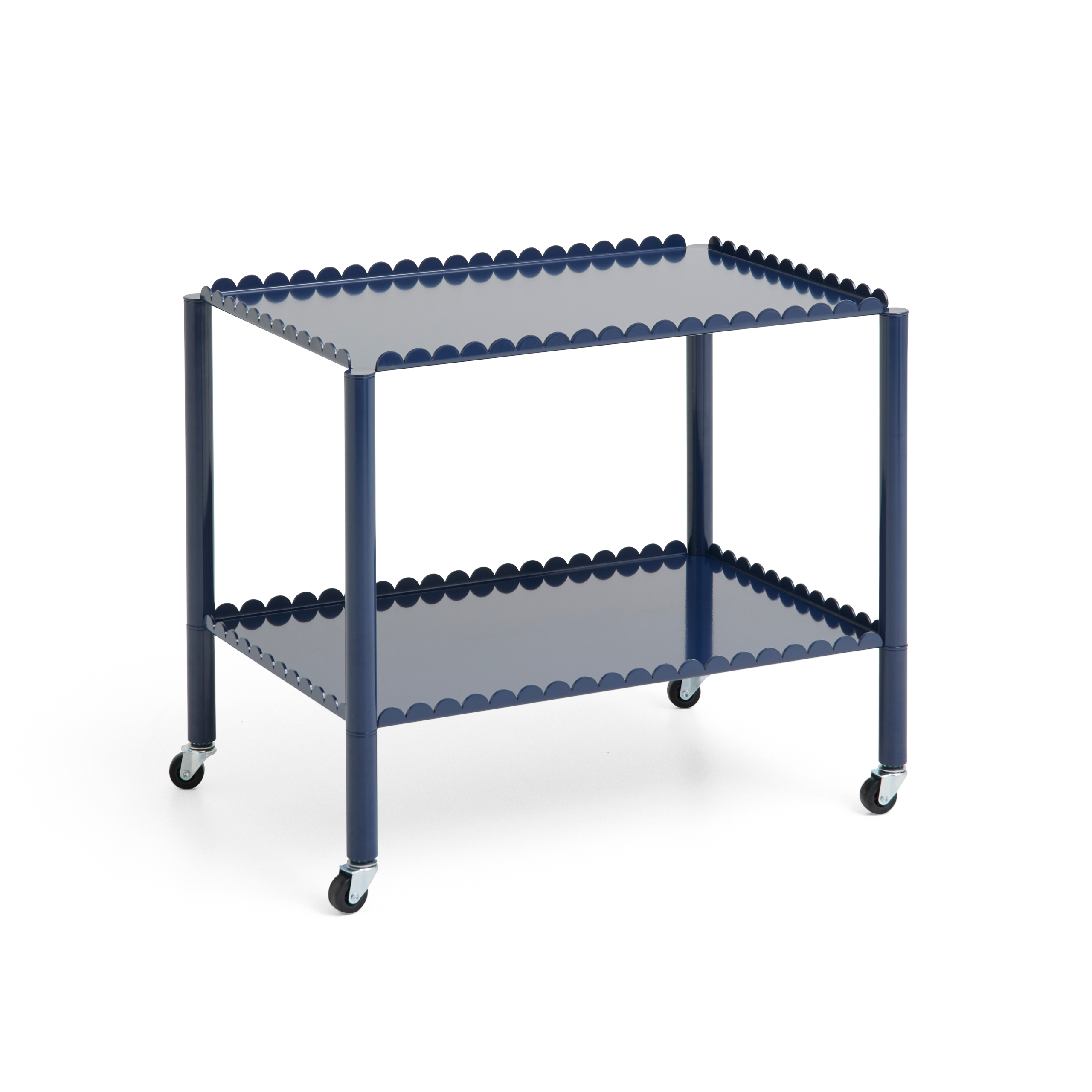 Carrito Arcs Trolley Low Steel blue