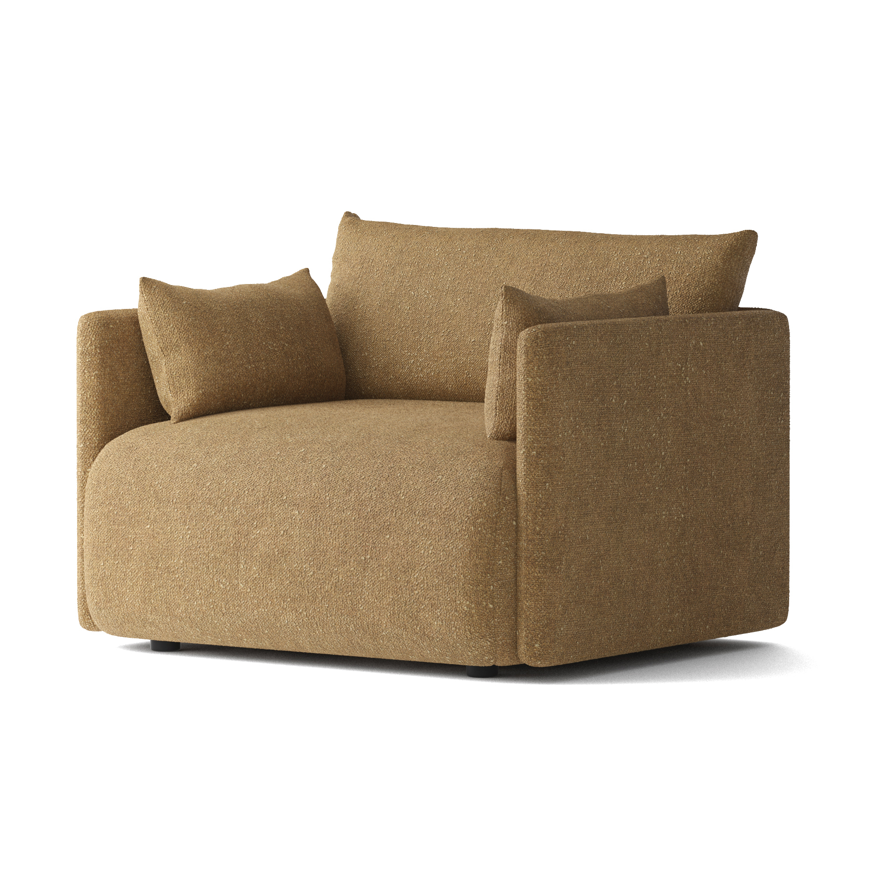 Sillón Offset Audo Bouclé 06 Gold