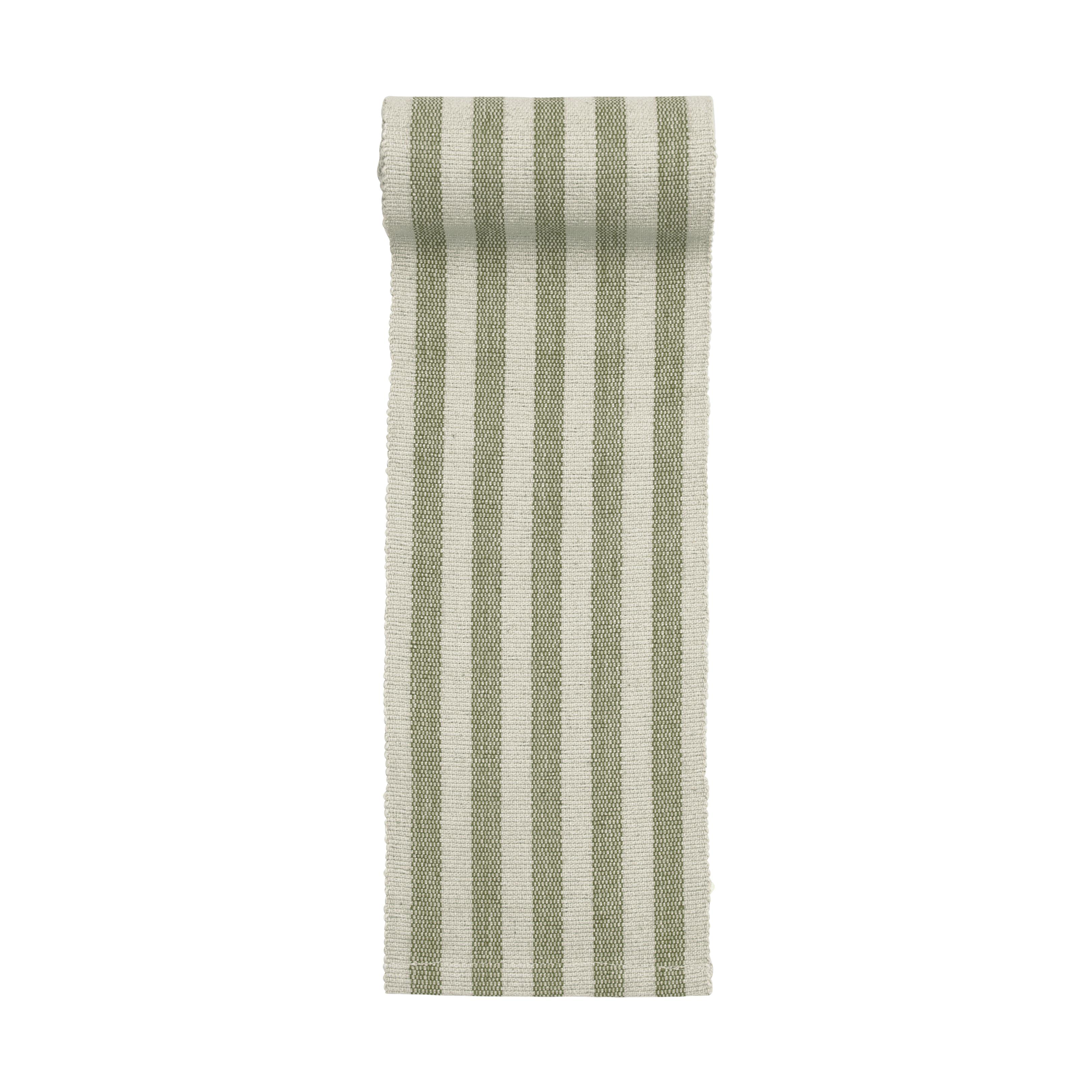 Camino de mesa Tjolöholm smal 10x120 cm Verde-lino