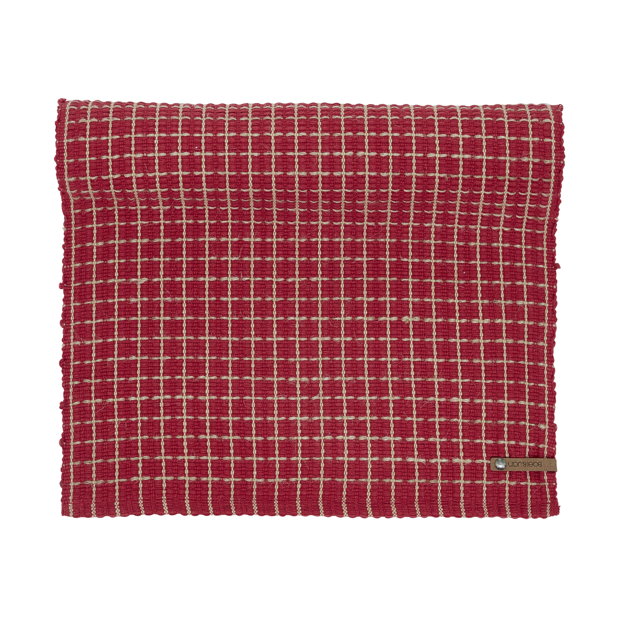 Camino de mesa Tällberg 40x140 cm Rojo-natural