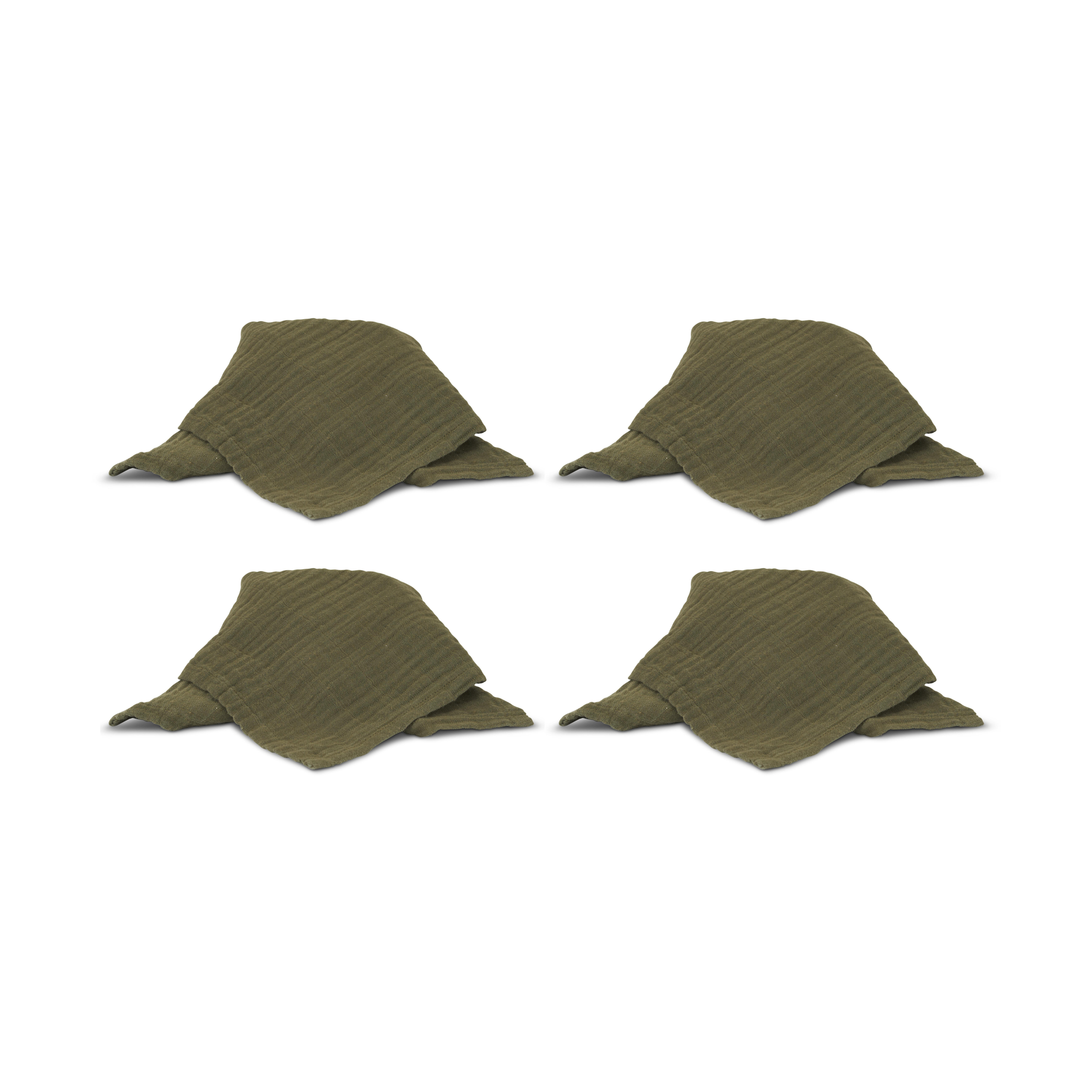 4 Servilletas Astrid 40x40 cm Verde