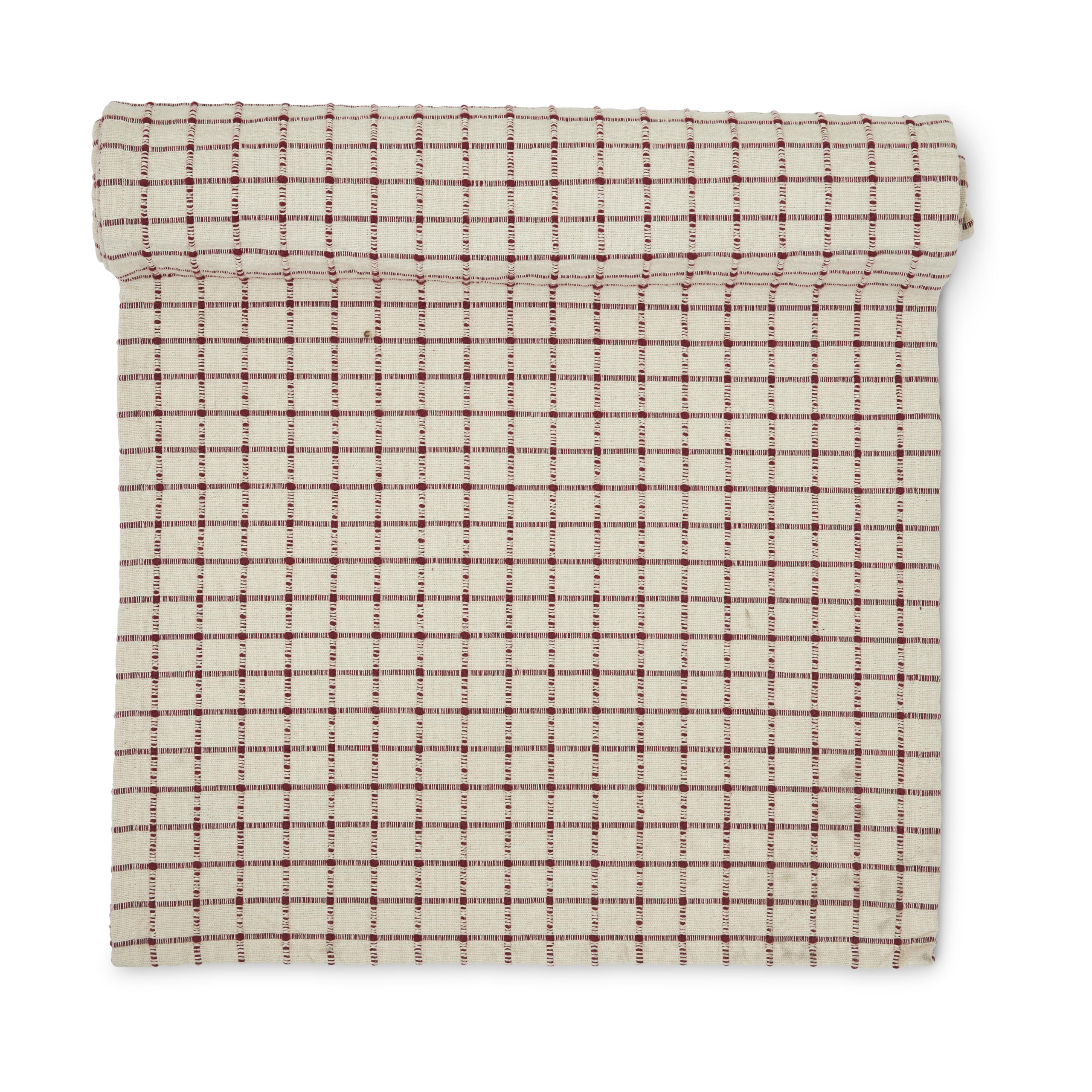 Camino de mesa Noor 40x160 cm Rojo-offwhite