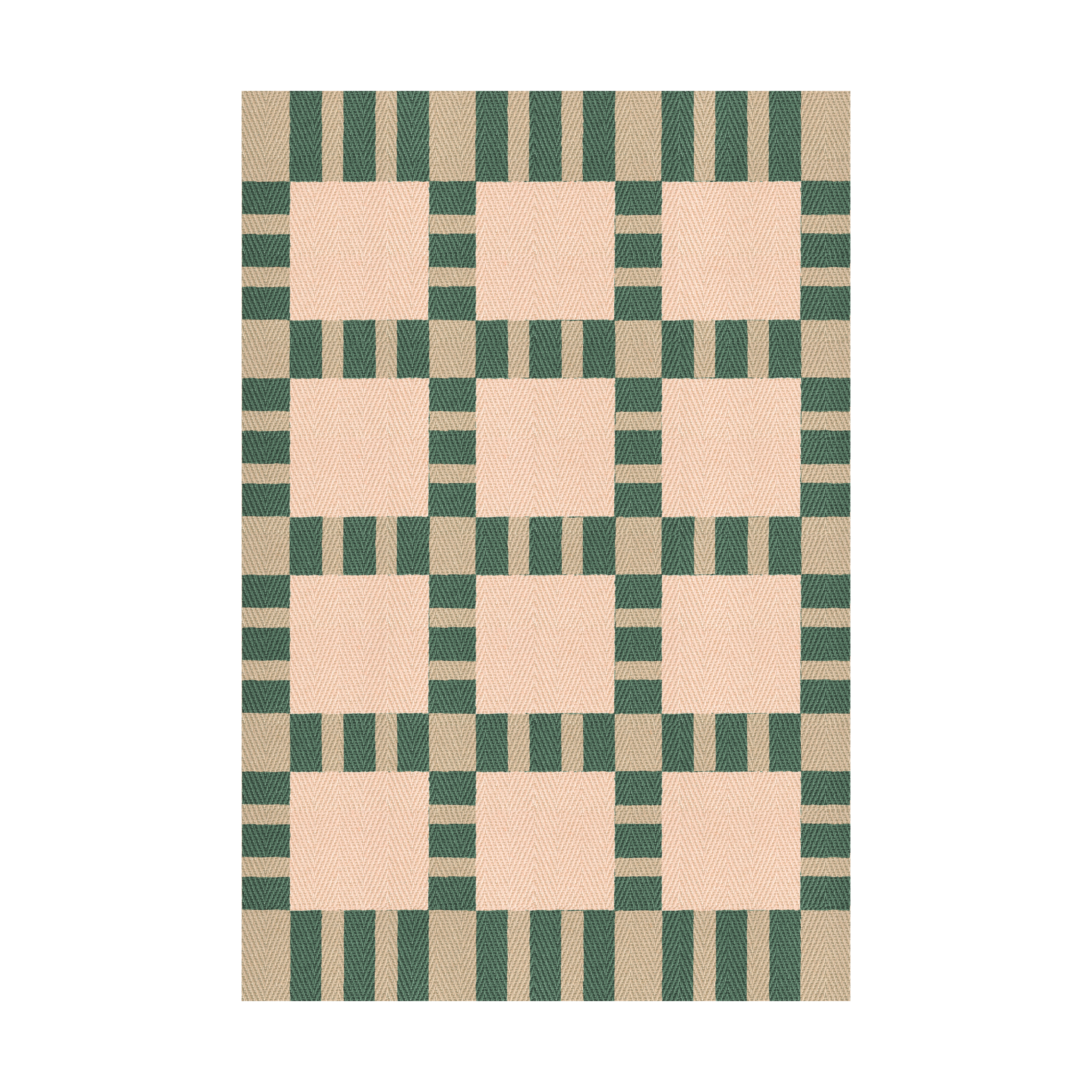 Alfombra de yute Evelina Kroon 200x300 cm Korean chives