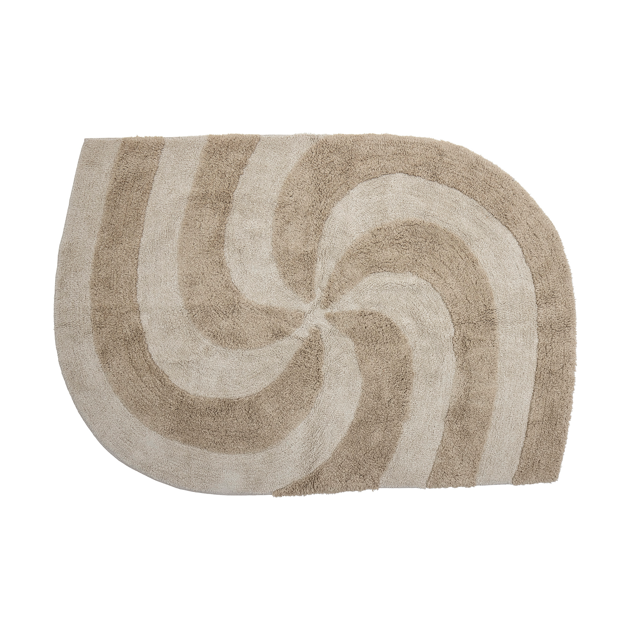 Alfombra de algodón Betsey 100x140 cm Natural