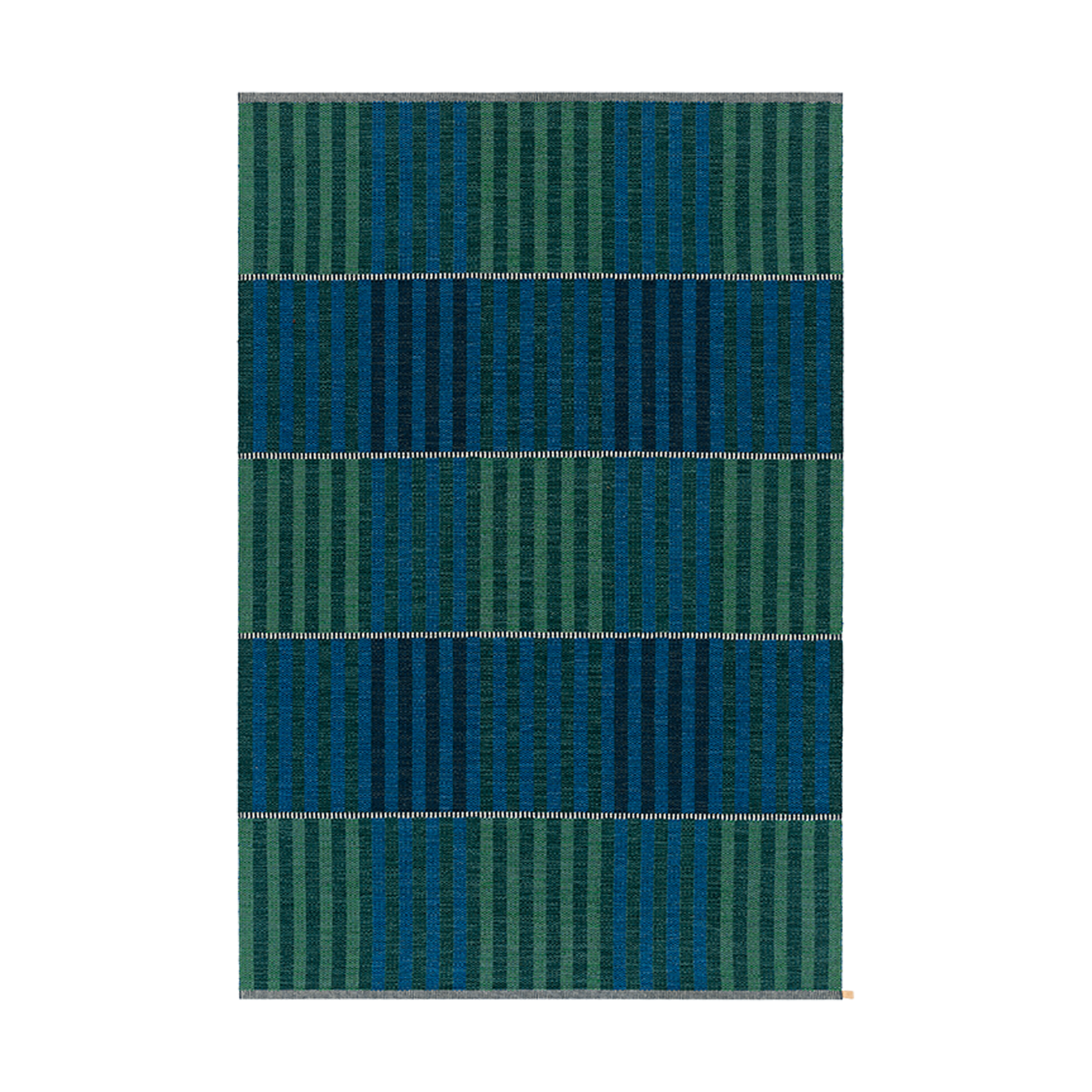 Alfombra de lana Karusell Blue, 280x300 cm