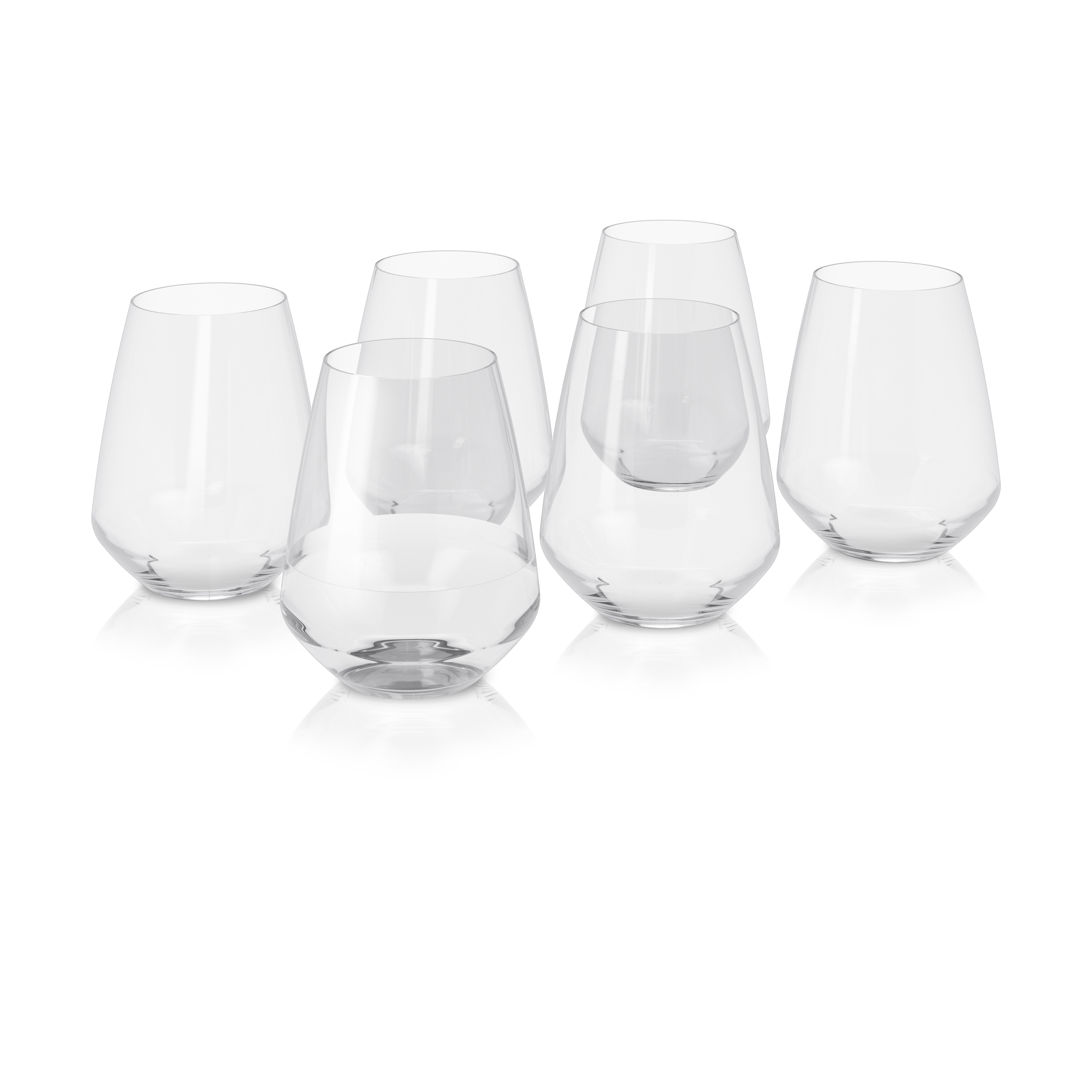 6 Vasos para bebidas Eva Trio Legio Nova 50 cl Transparente