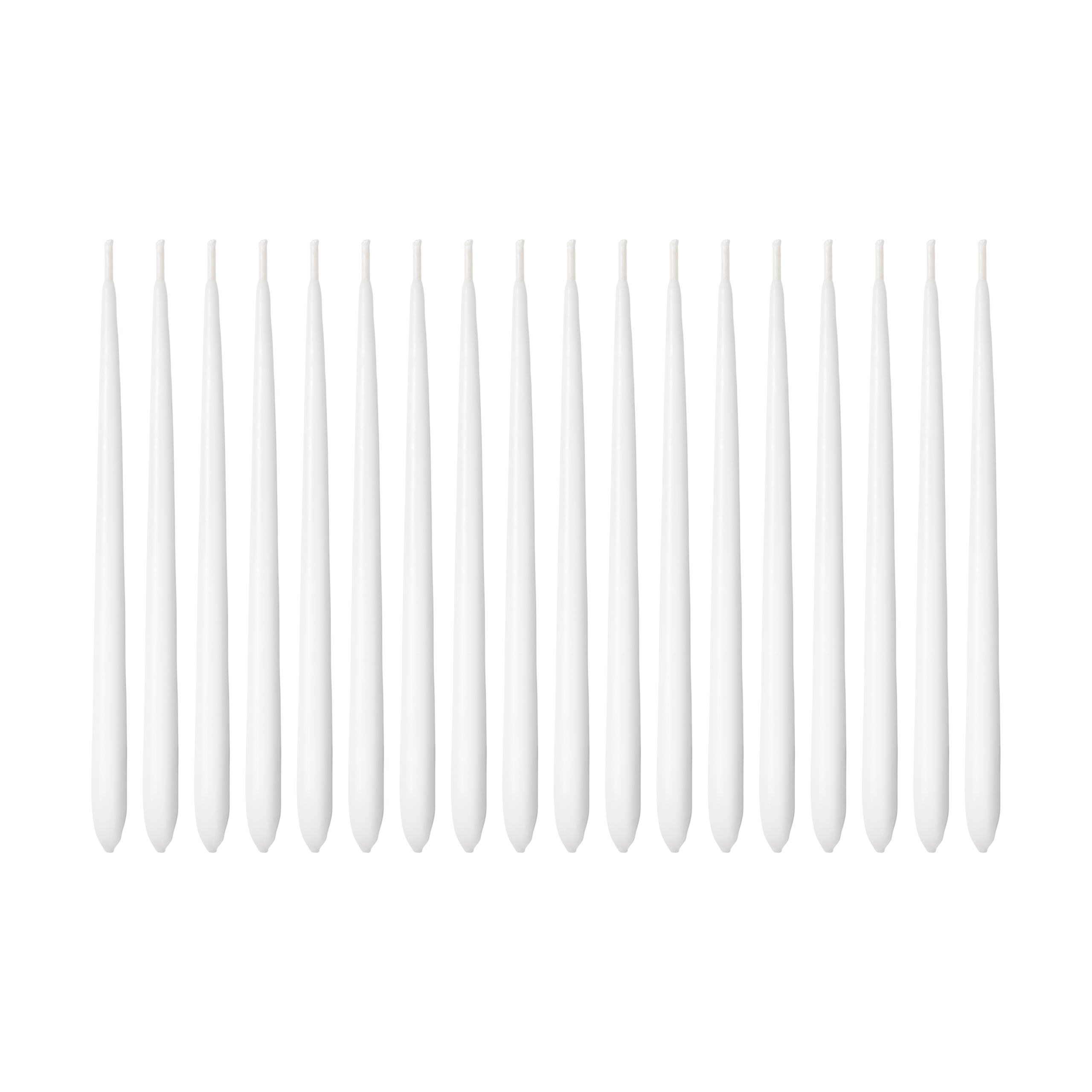 18 Velas Cobra Hanukkah Blanco