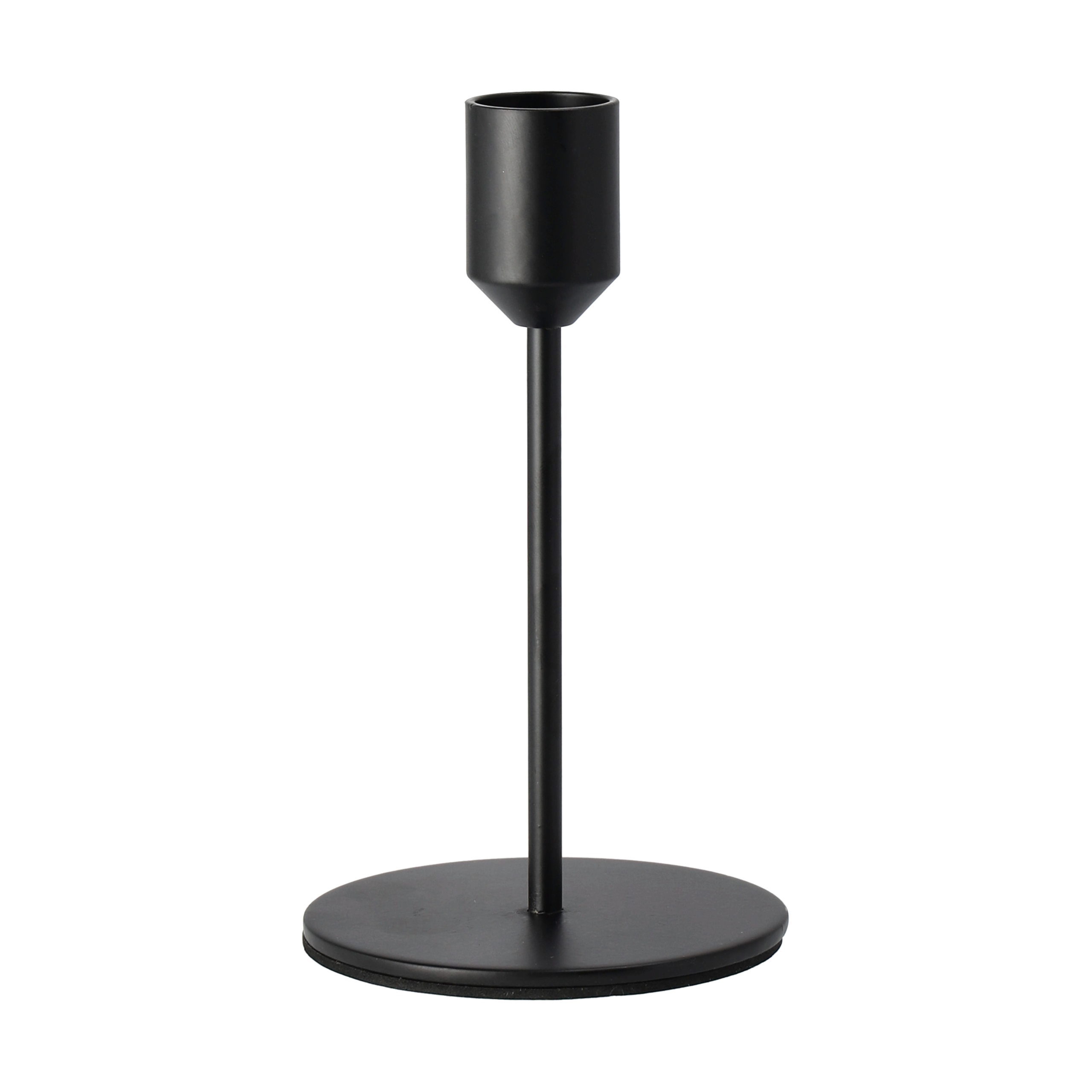 Candelabro Glare 14 cm Negro