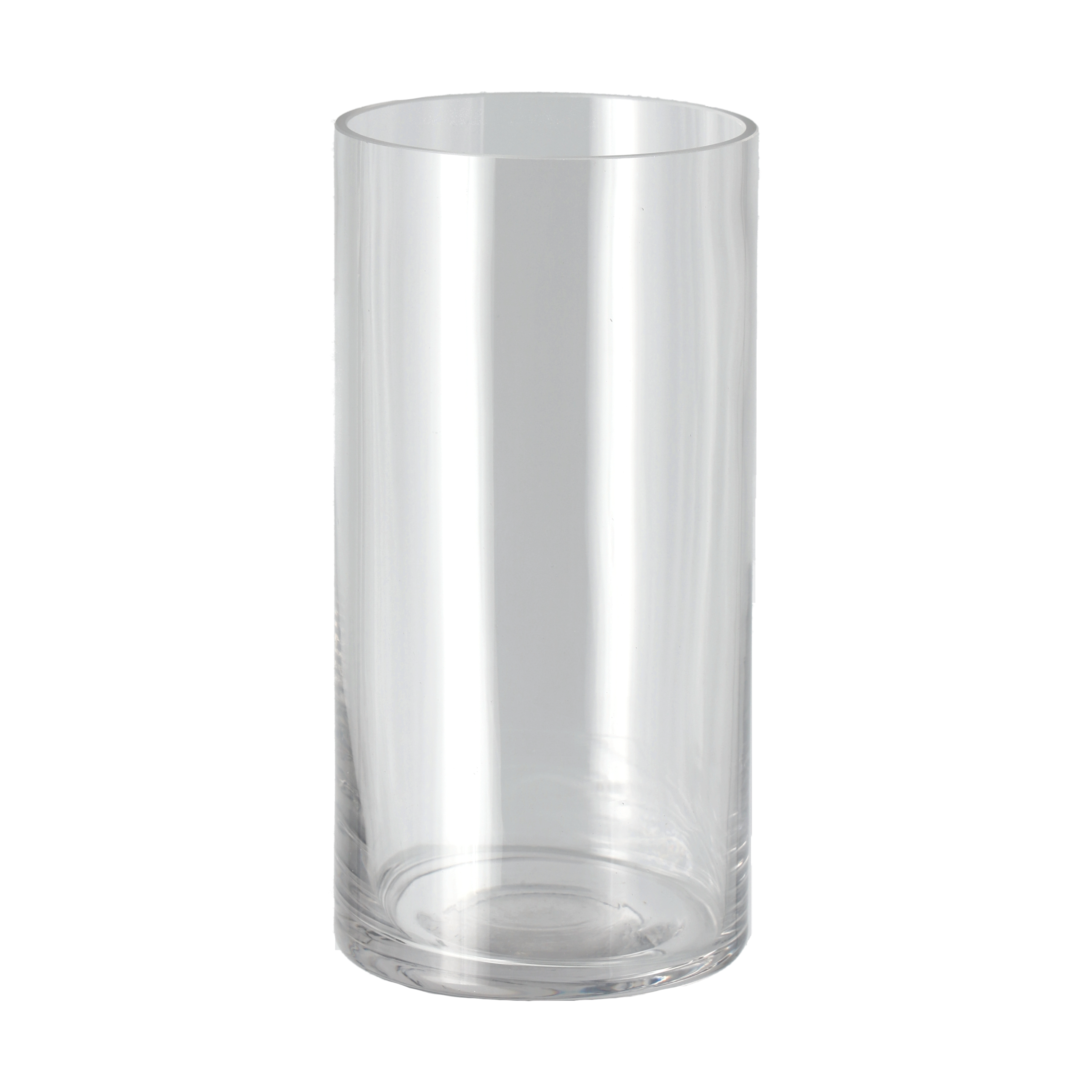 Jarrón Cylinder Ø10x20 cm Transparente