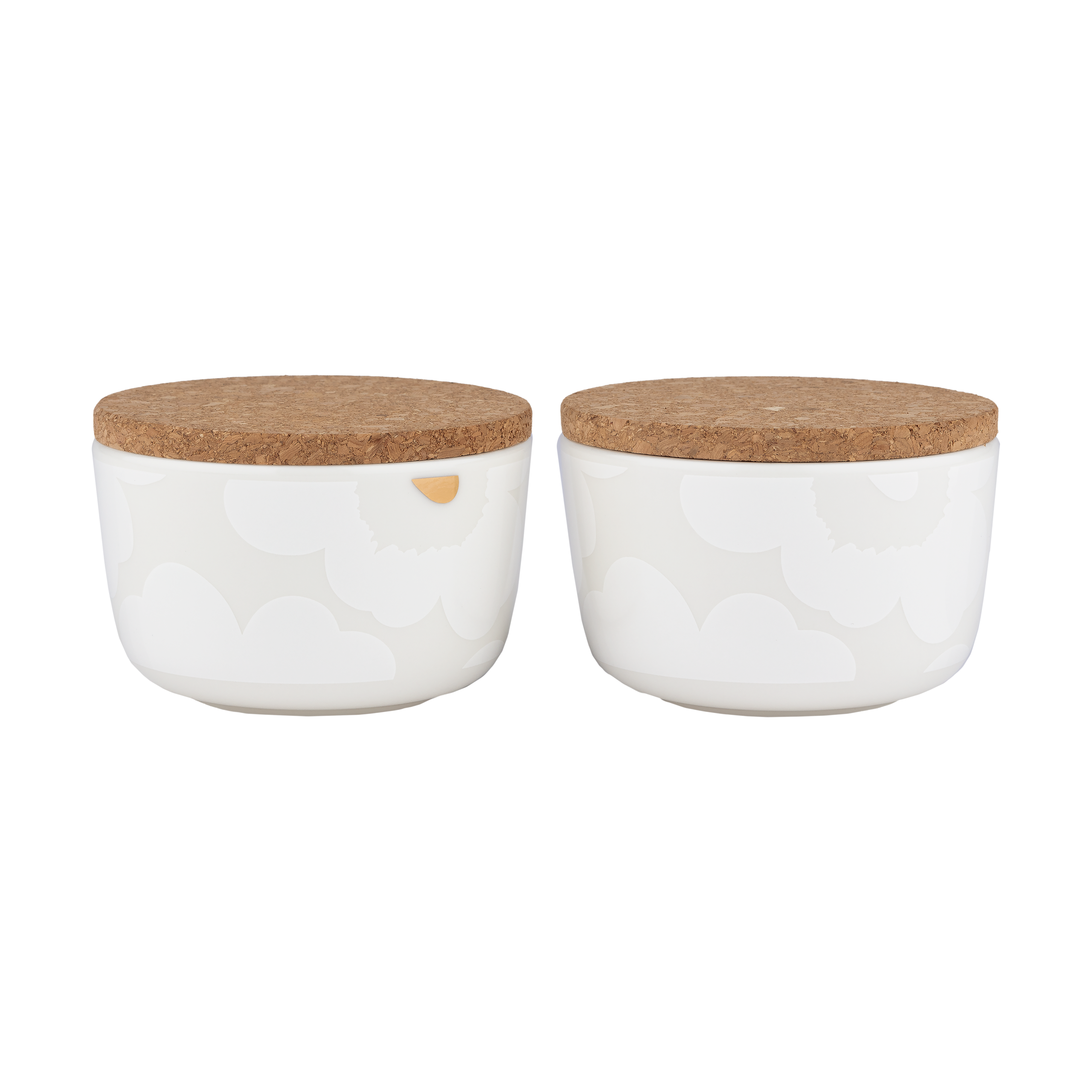 2 Botes Unikko 25 cl White-gold