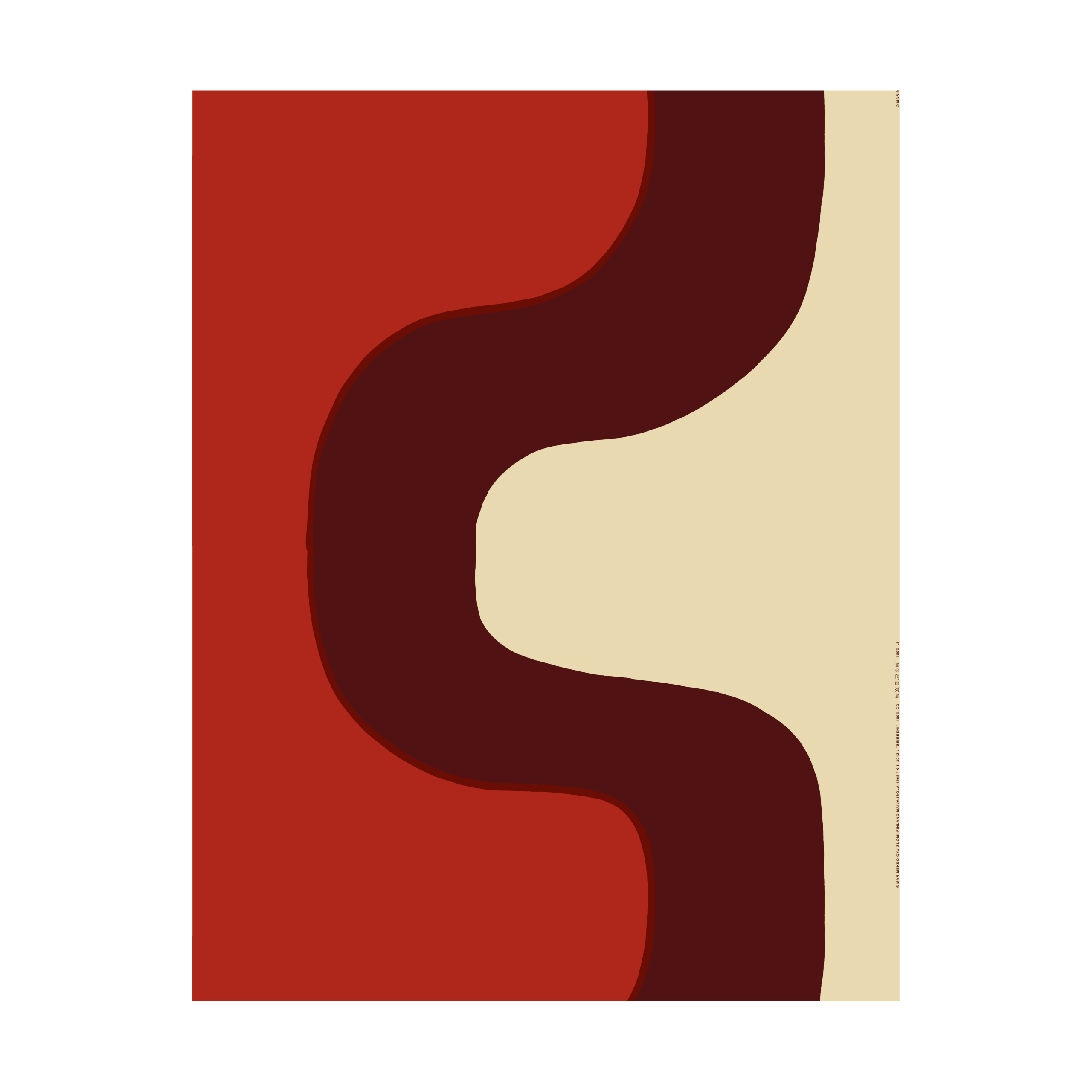 Tela Sirena algodón-satén Cotton-burgundy-red