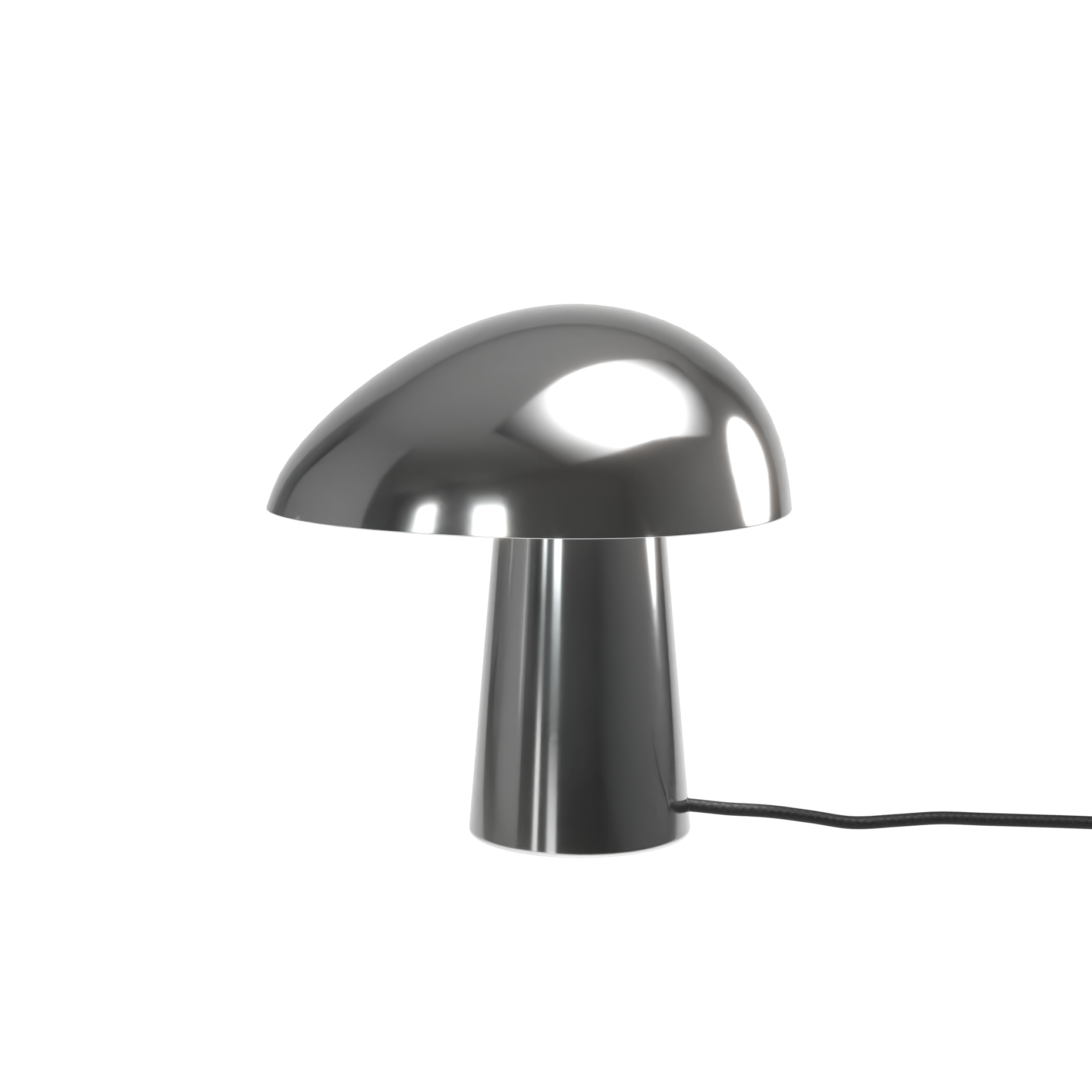 Lámpara de mesa Night Owl steel Polished steel