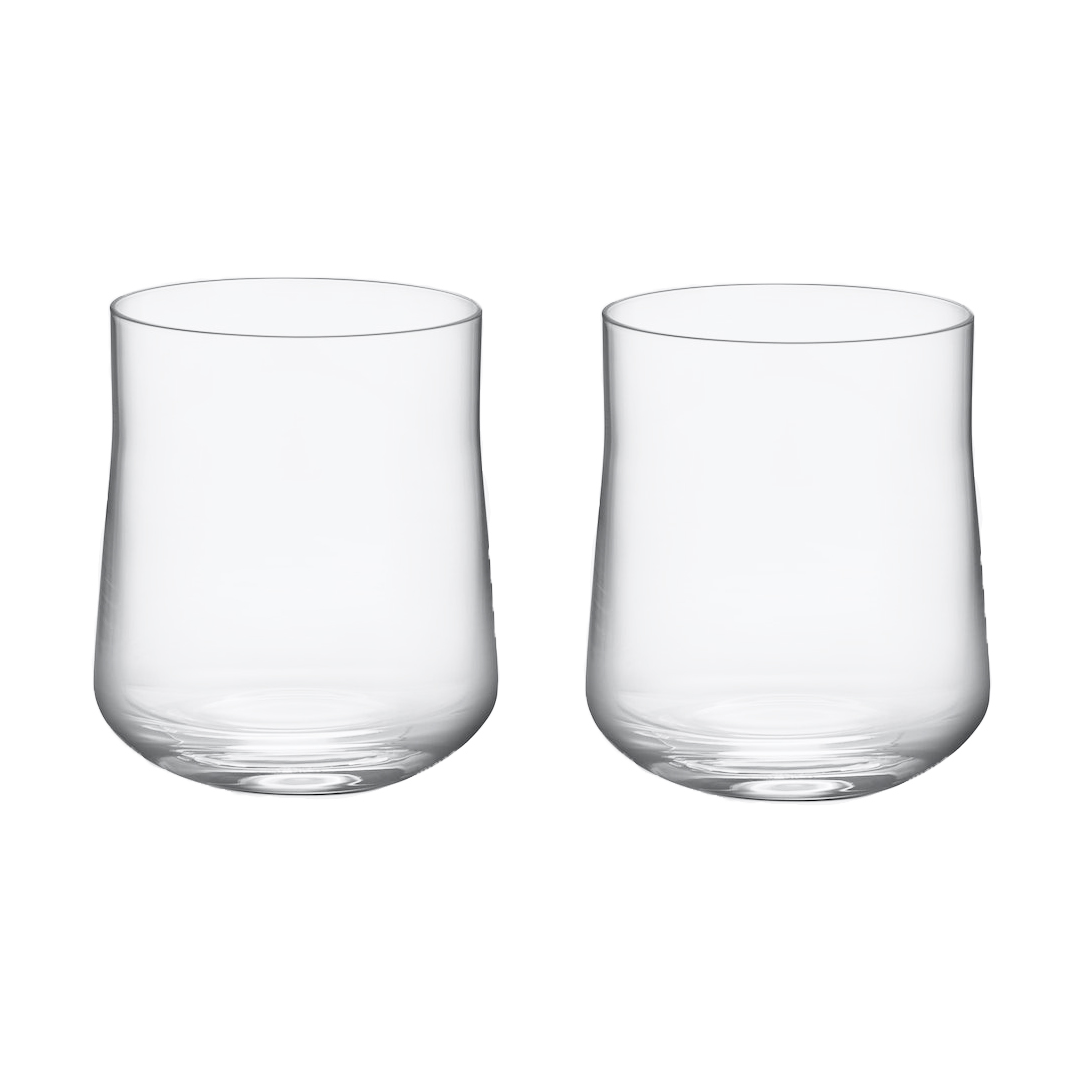 2 Vasos alargados Informal 37 cl Transparente