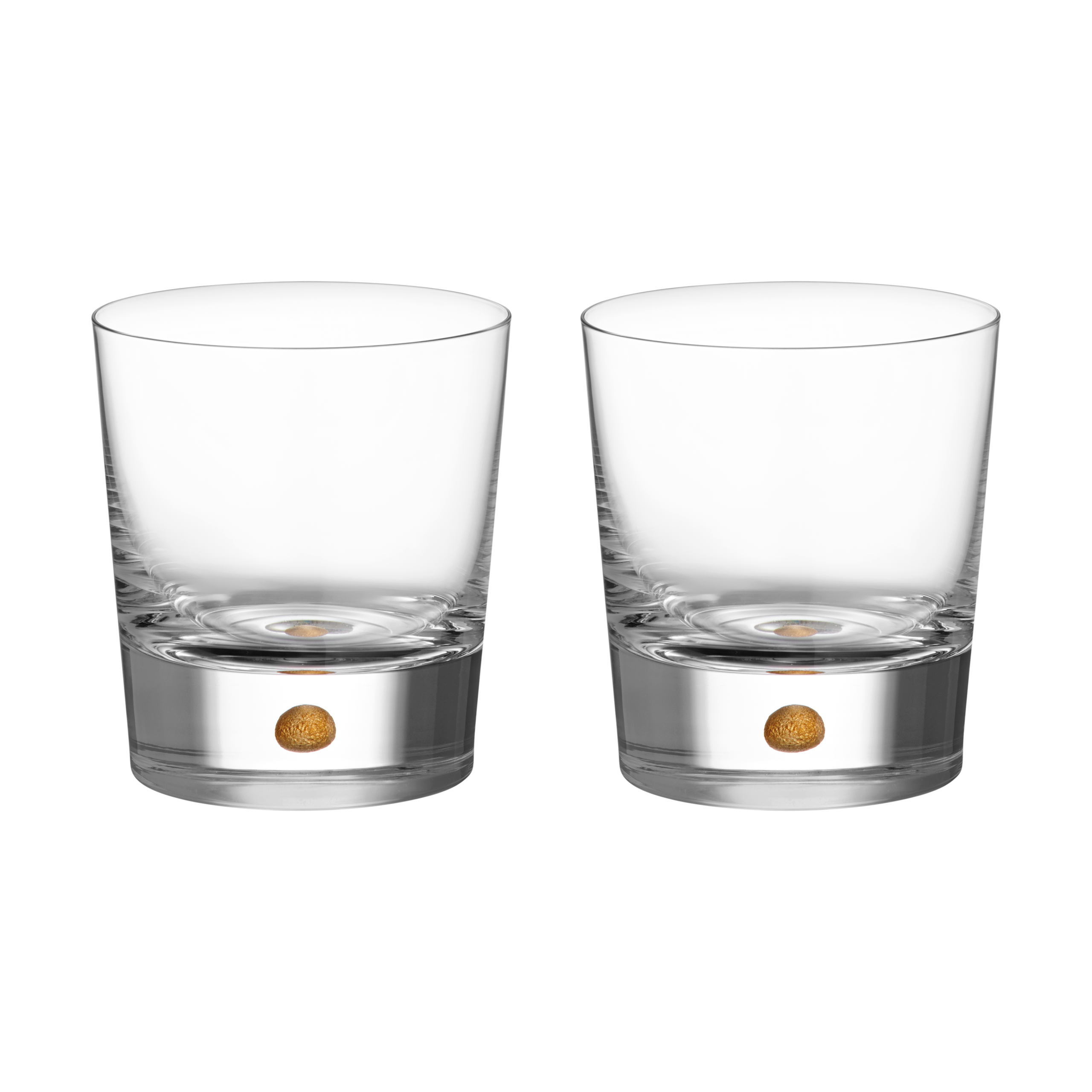 2 Vasos Intermezzo doble old fashioned 40 cl Oro