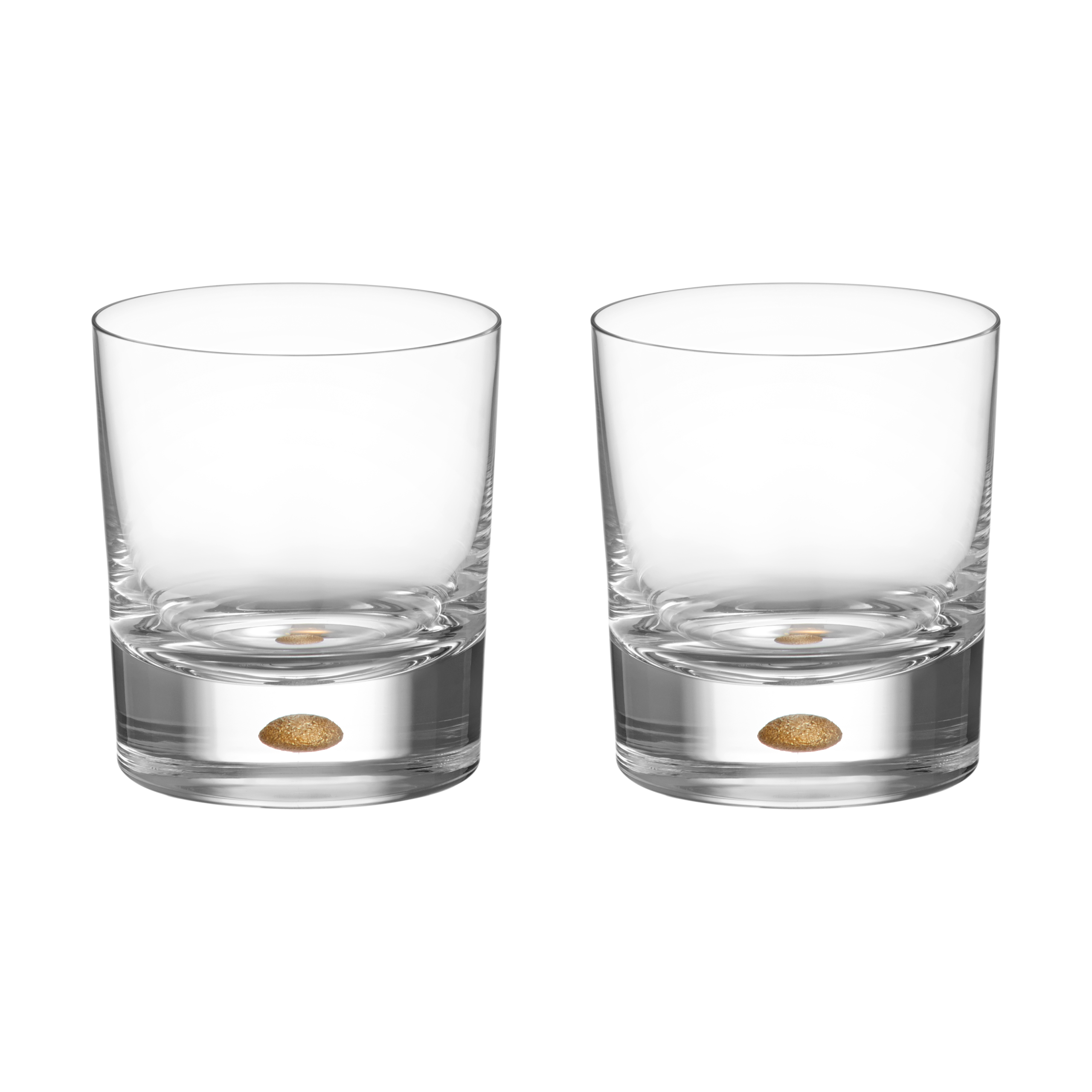 2 Vasos Intermezzo old fashioned 25 cl Oro