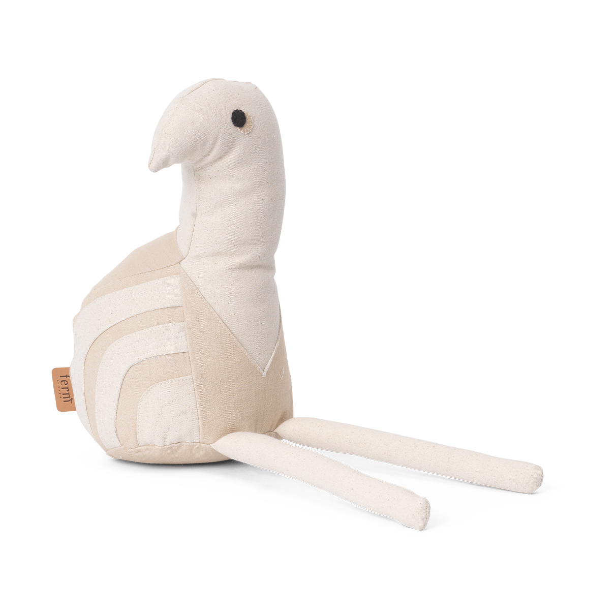 Peluche Birdy Teddy Natural-Blanco roto