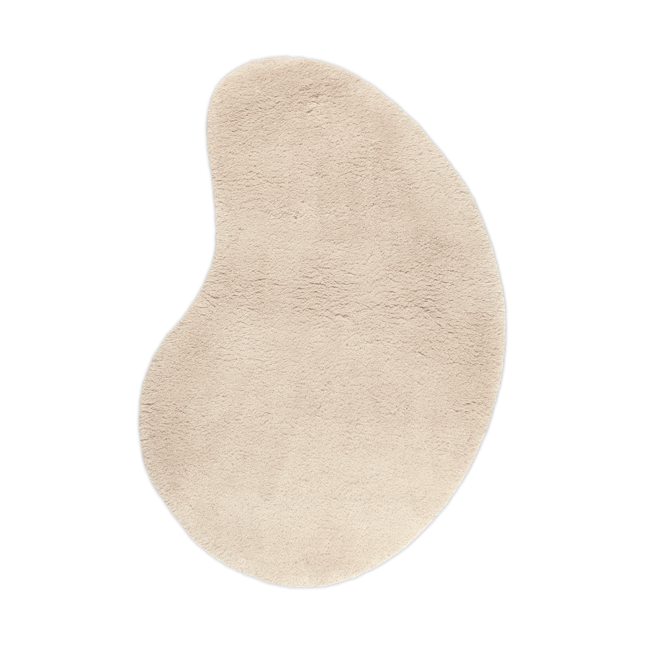 Alfombra de lana Forma 103x155 cm Blanco roto