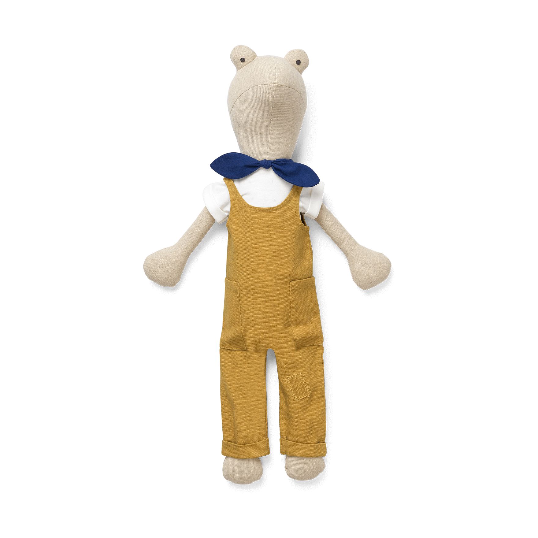 Peluche Frog Teddy Natural