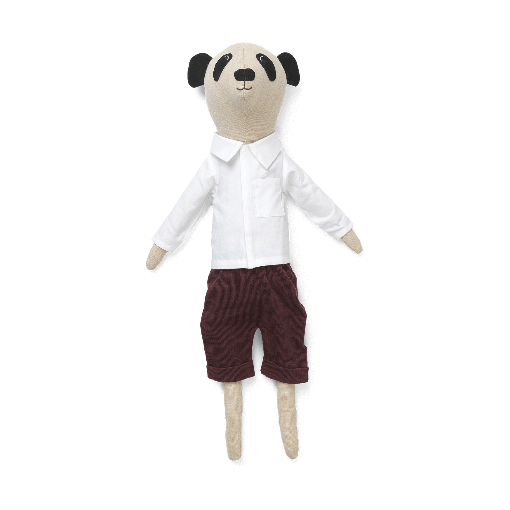 Peluche Panda Teddy Natural