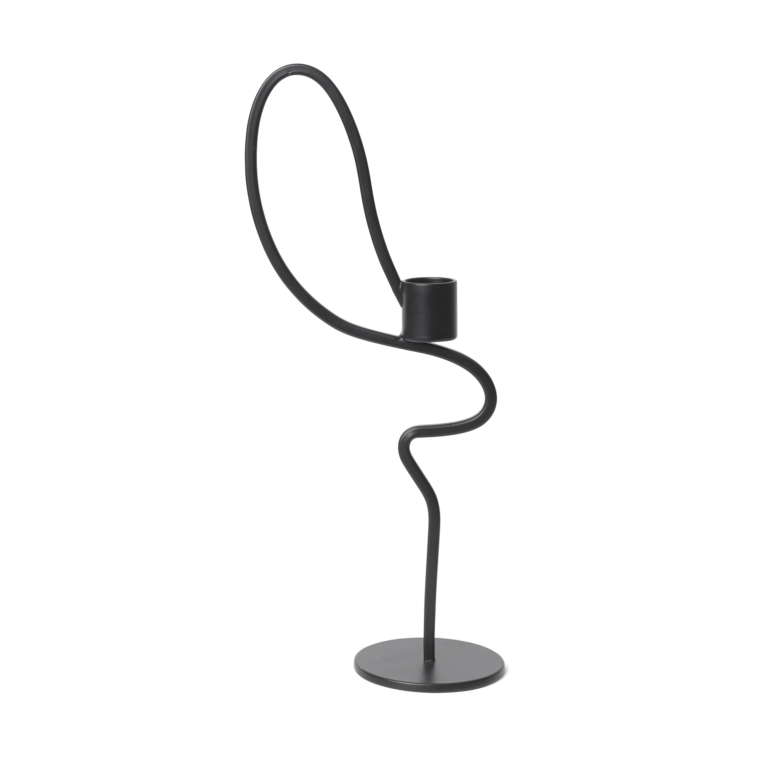 Candelabro Valse high Negro