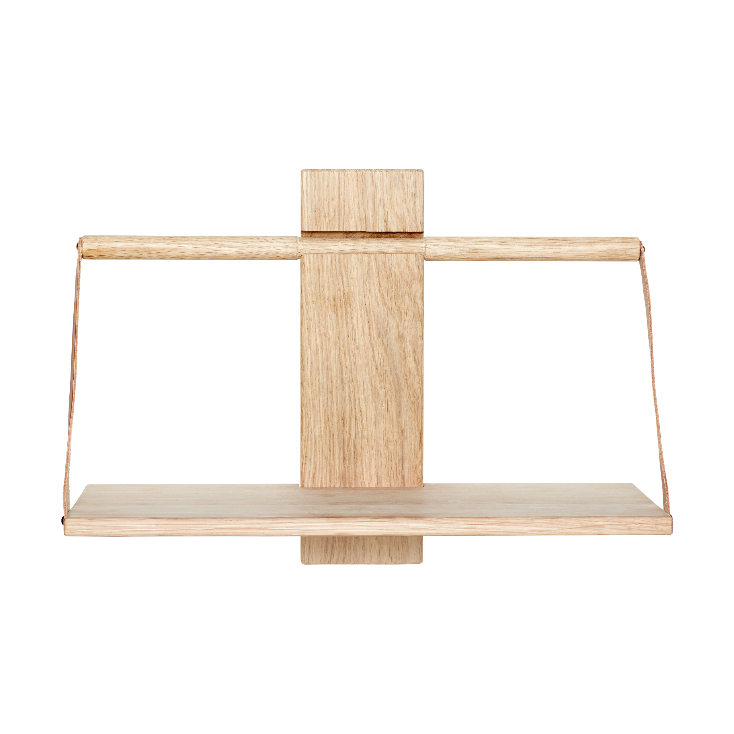 Estantería de pared Wood Wall Medium 45x20x32 cm Oak