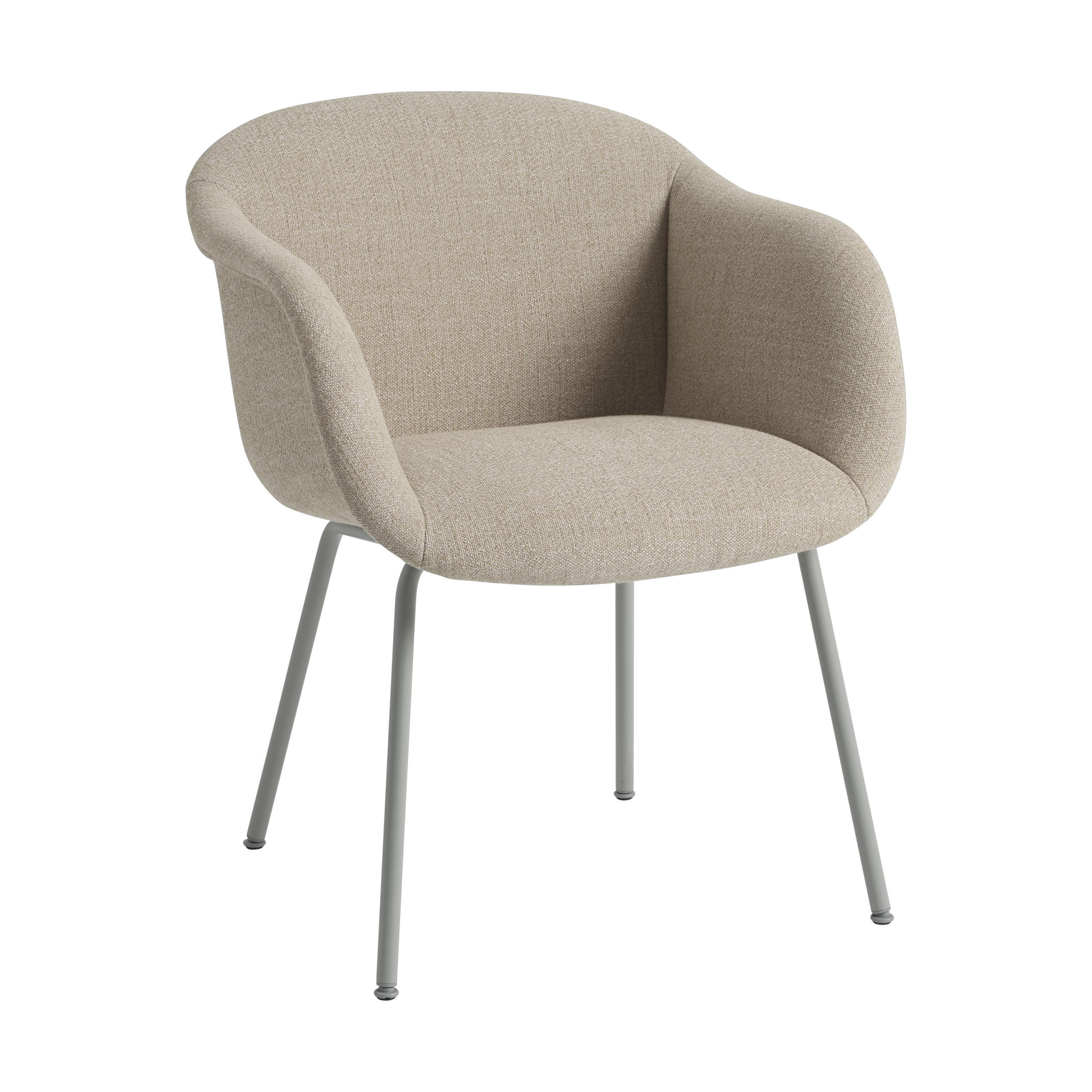 Sillón Fiber Soft Armchair tube bas Ecriture 240/Grey
