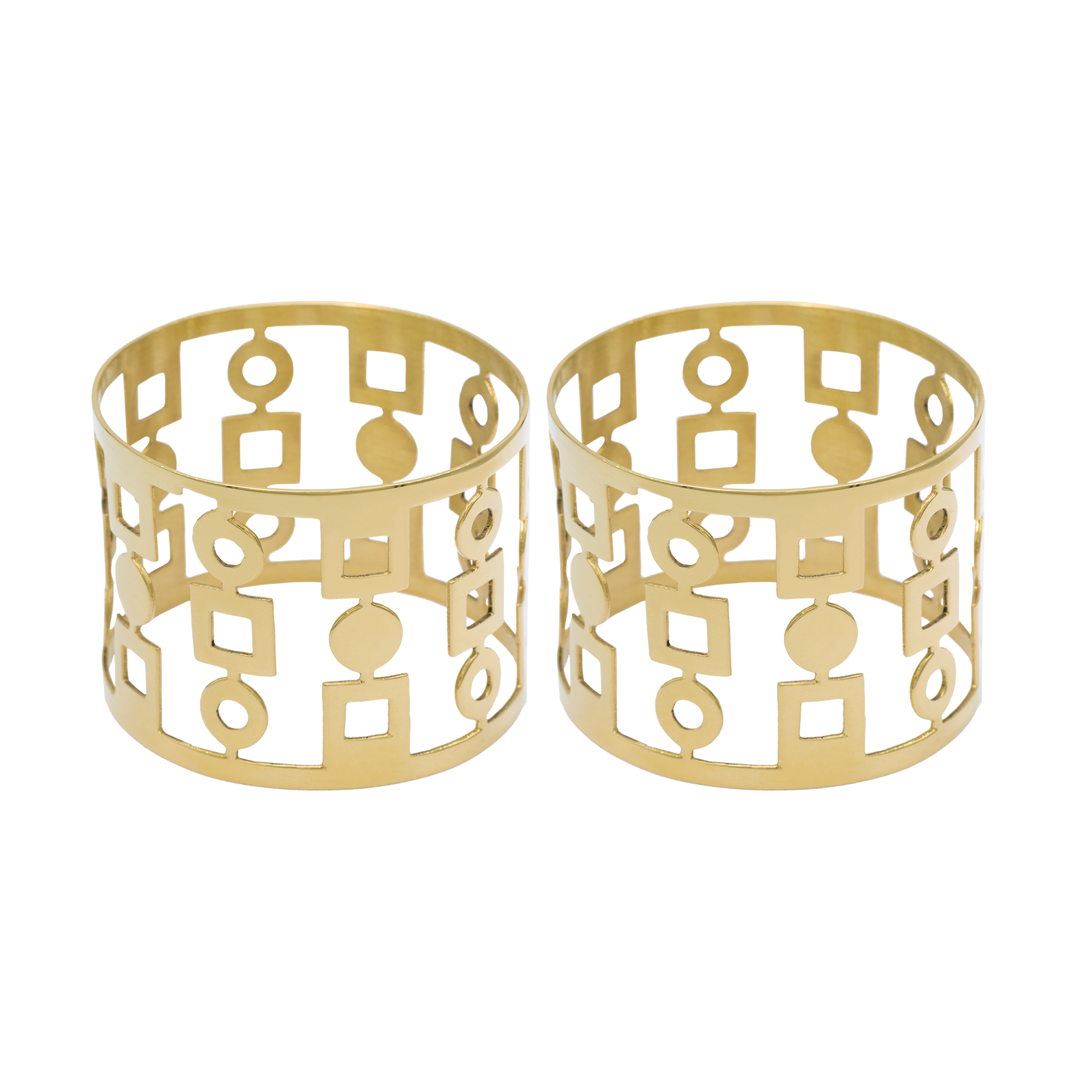 2 Anillos servilleteros Anima Latón