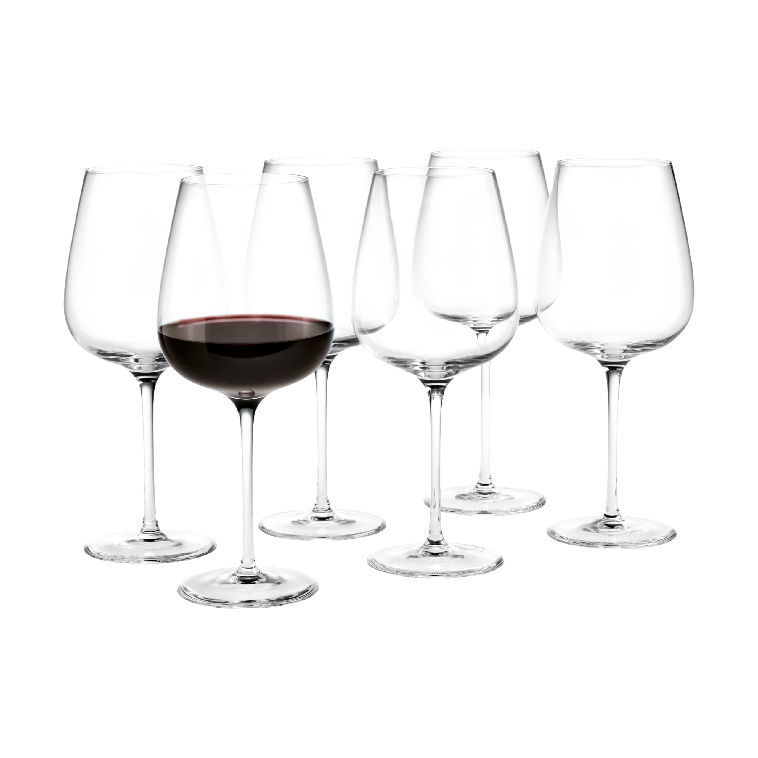 6 Copas de vino tinto Bouquet 62 cl