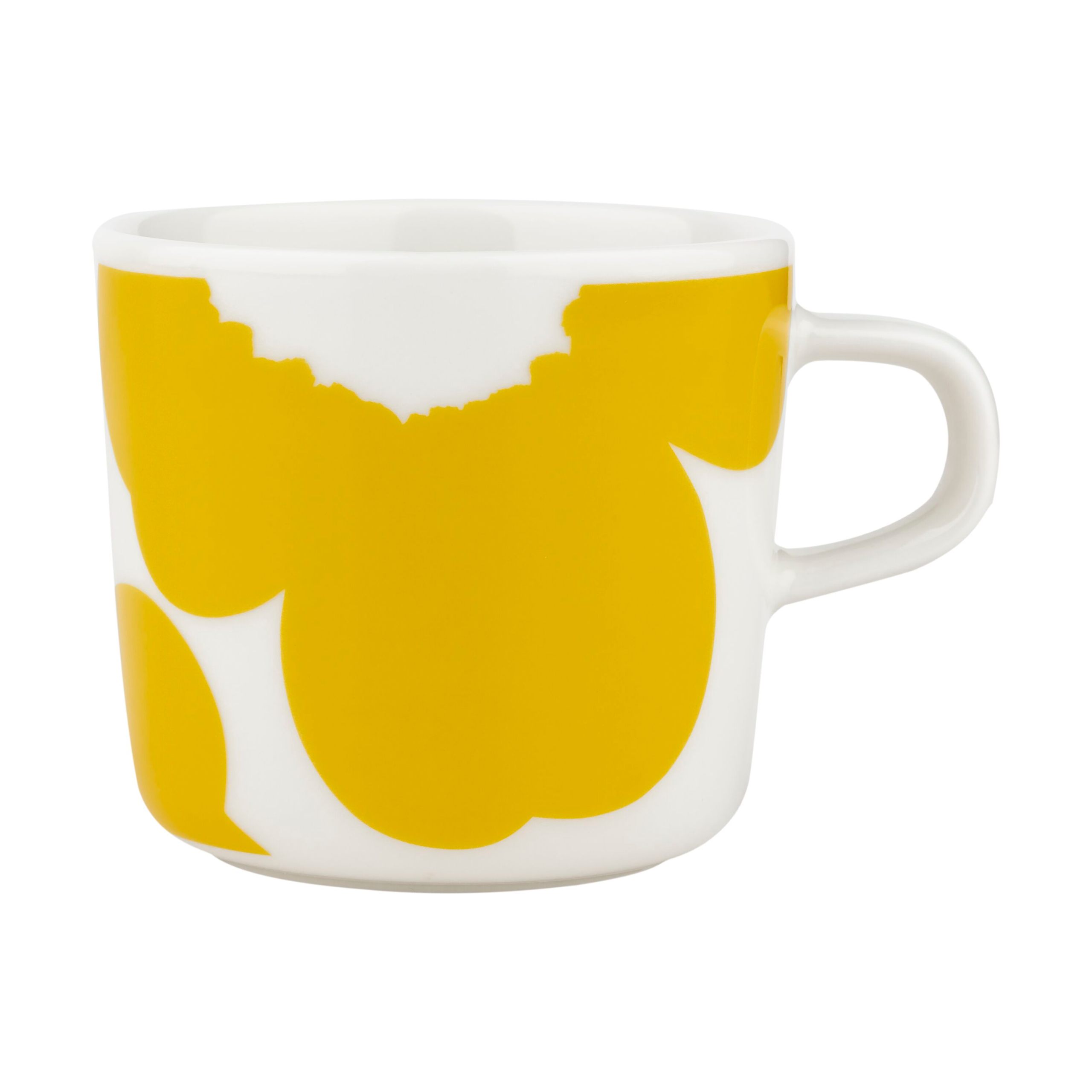 Taza de café Iso Unikko 20 cl White-spring yellow
