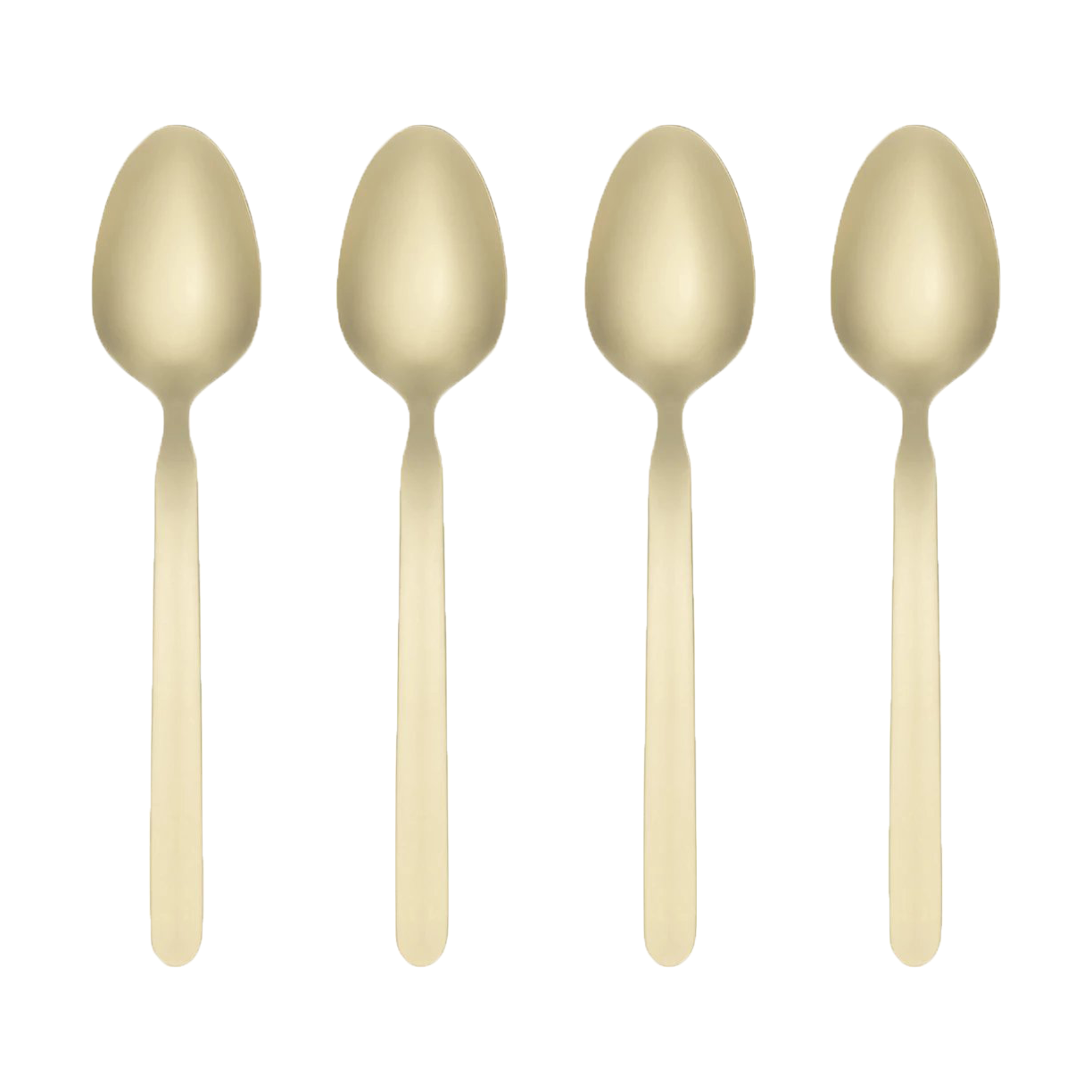 4 Cucharas de espresso STELLA champagne 11 cm