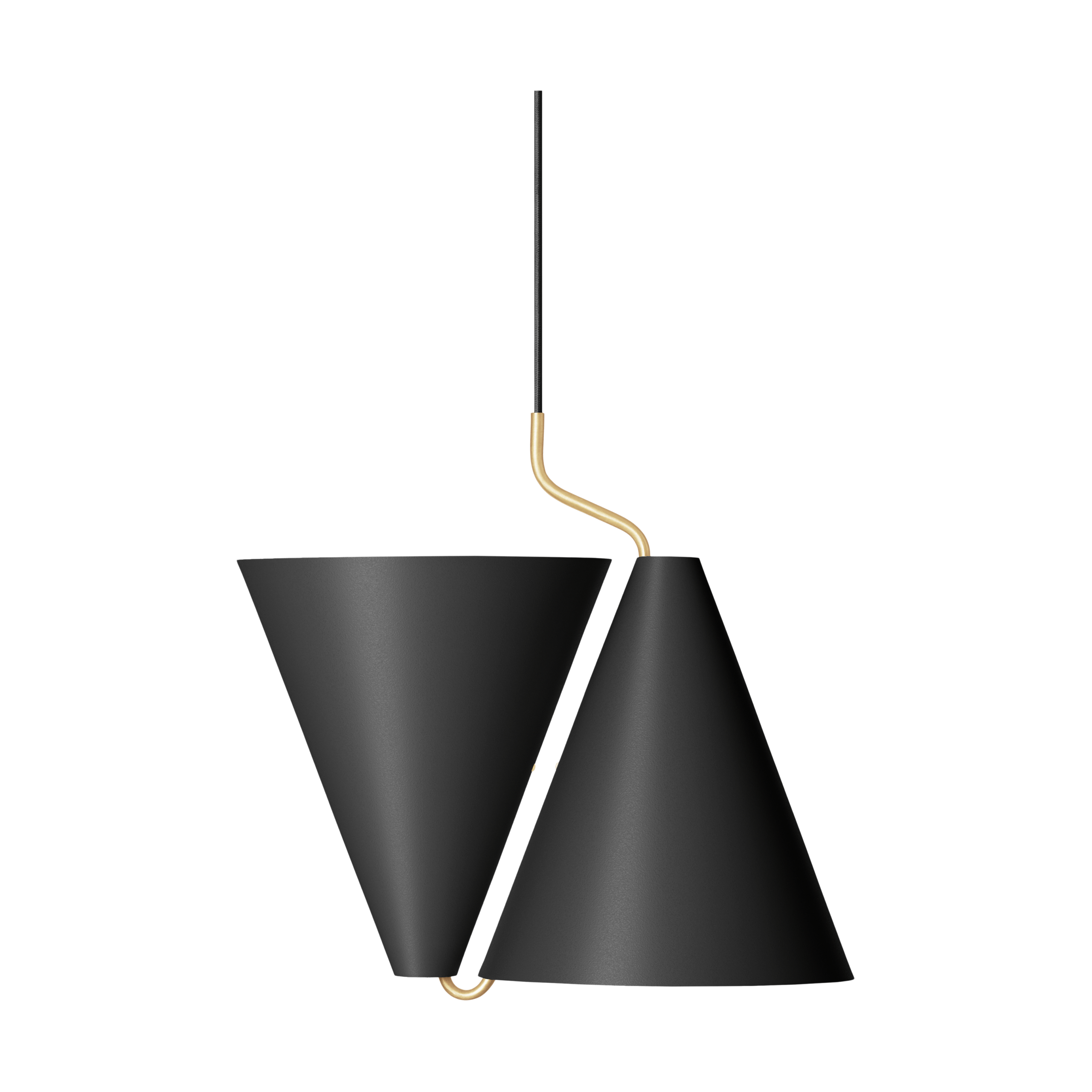 Lámpara colgante Mosaik 250 Up/Down  Black