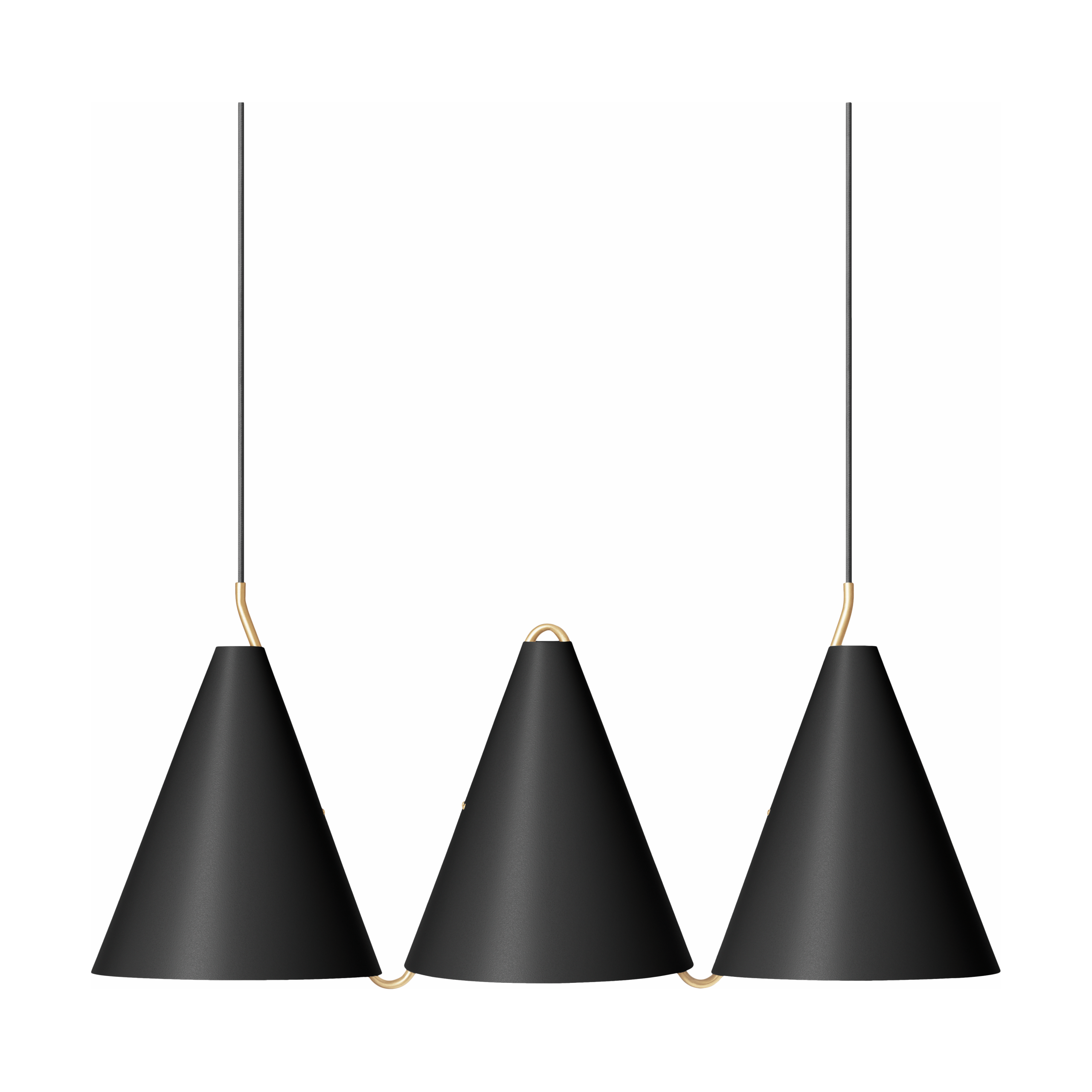 Lámpara colgante Mosaik III Side by Side 250  Black