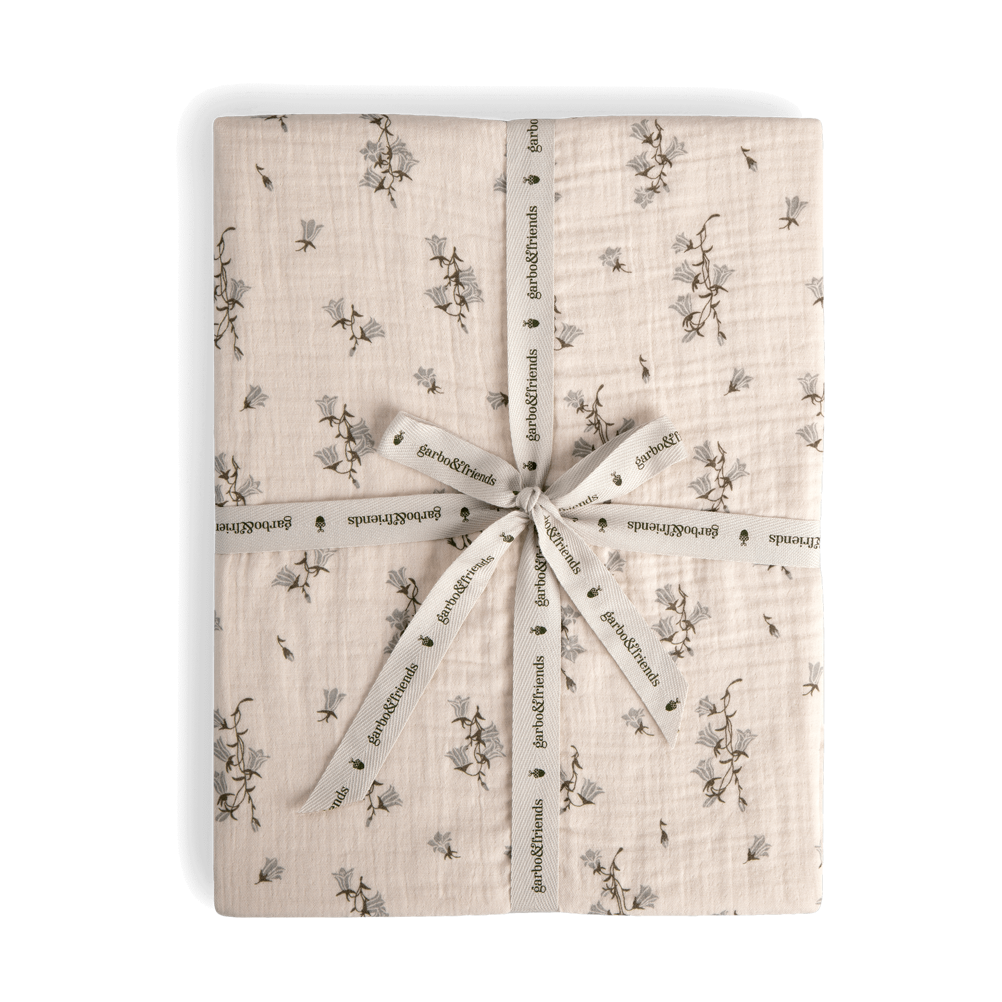 Sábana bajera Bluebell Muslin 60x120x20 cm