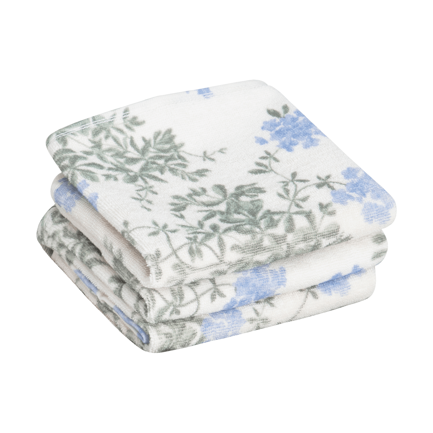 Toallita Plumbago Terry set de 3 30x30 cm