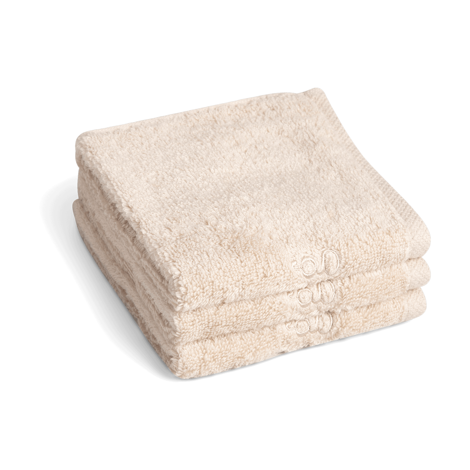 Toallita Sand Terry set de 3 30x30 cm