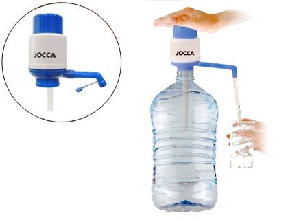 Jocca Dispensador manual de agua para garrafas de 3 y 5 litros - Bomba fácil de usar para autoservicio