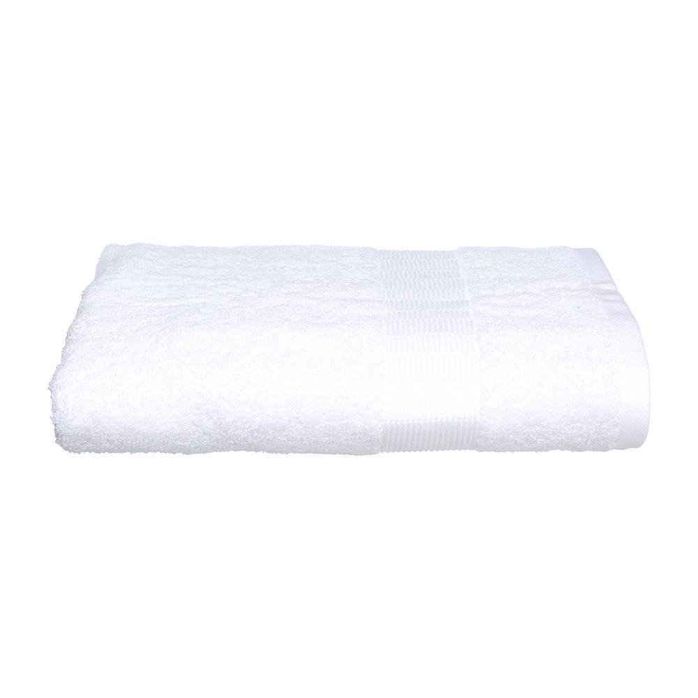 Atmosphera Toalla de Rizo 100% Algodón 100x150cm Blanco 450g/m²