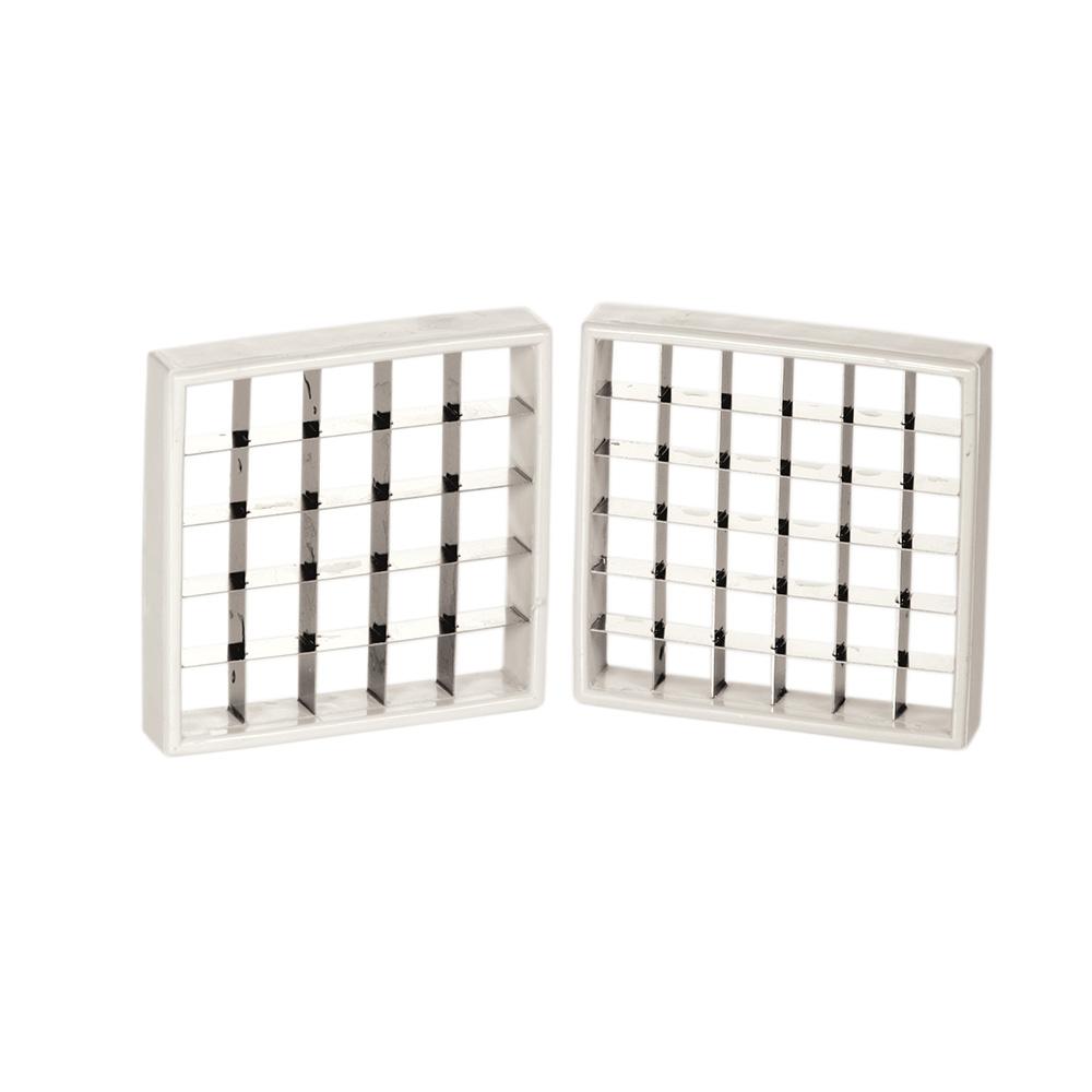 Tescoma Handy Cortador de Patatas en Acero Inoxidable, Corta en 2 Tamaños Distintos