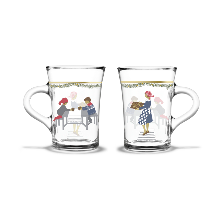 2 Vasos para bebida caliente Holmegaard Christmas 24 cl 2024