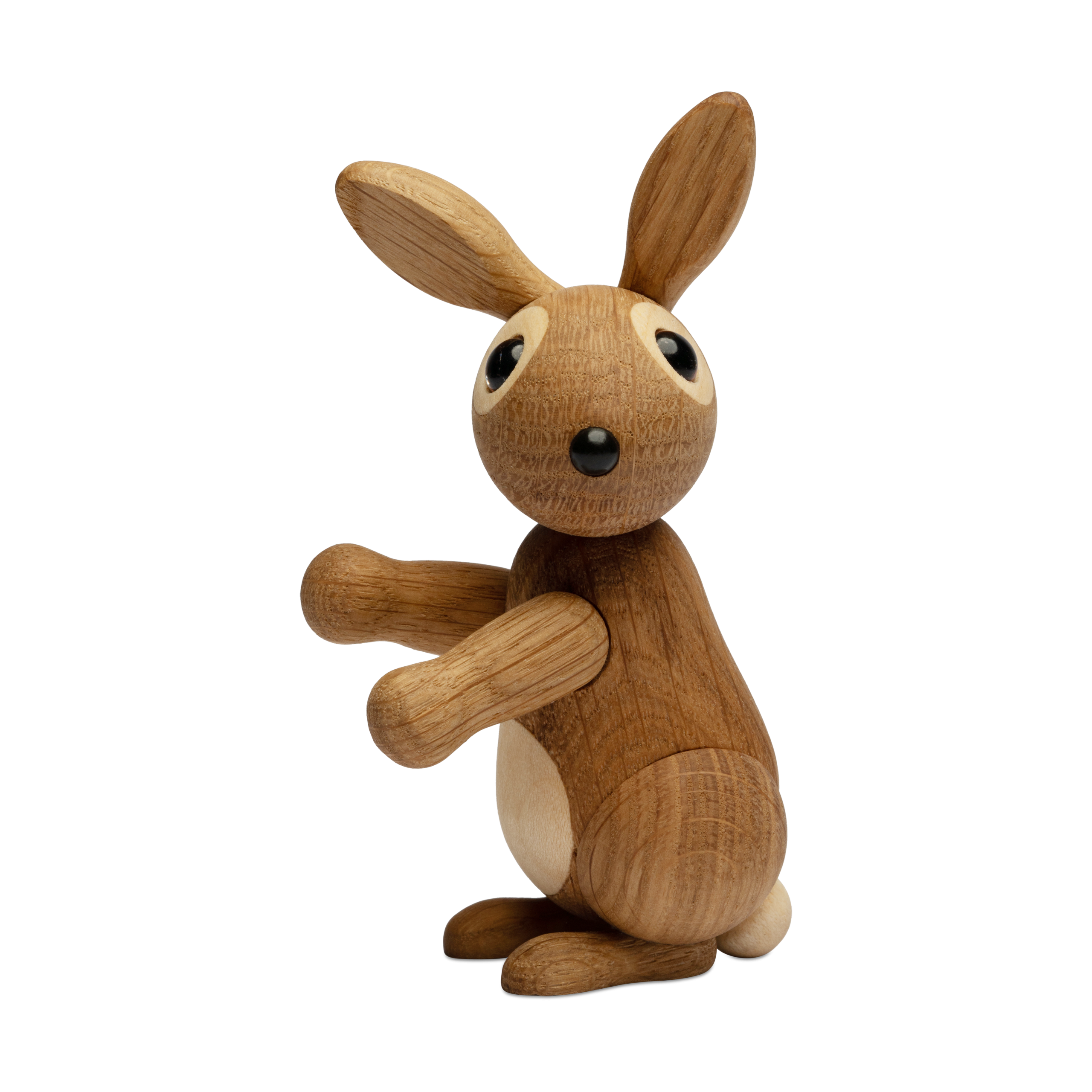 Decoración conejo Bounce 9,5 cm Roble