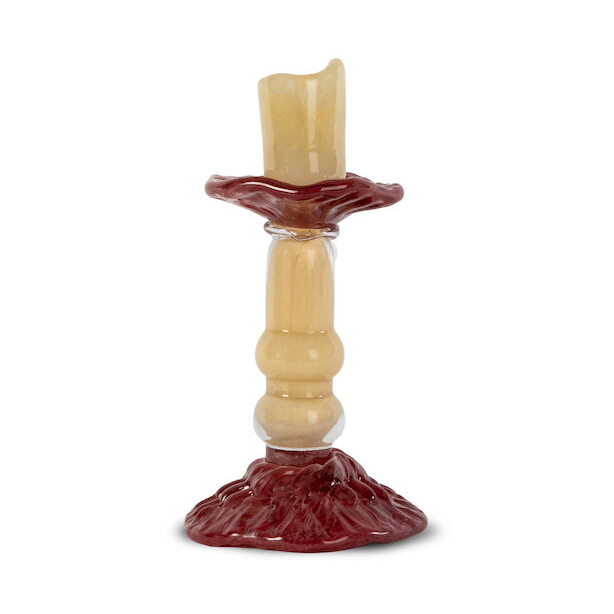 Candelabro Lara S 22 cm Beige