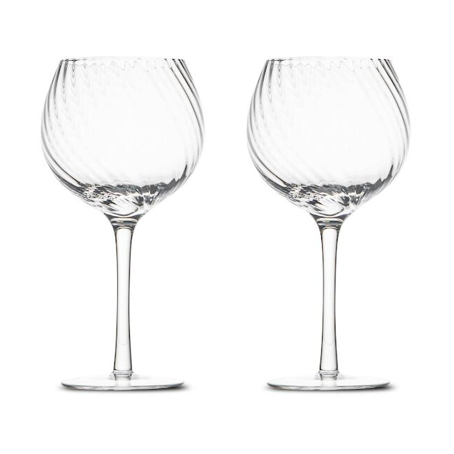 2 Copas de vino Opacity 47 cl Transparente